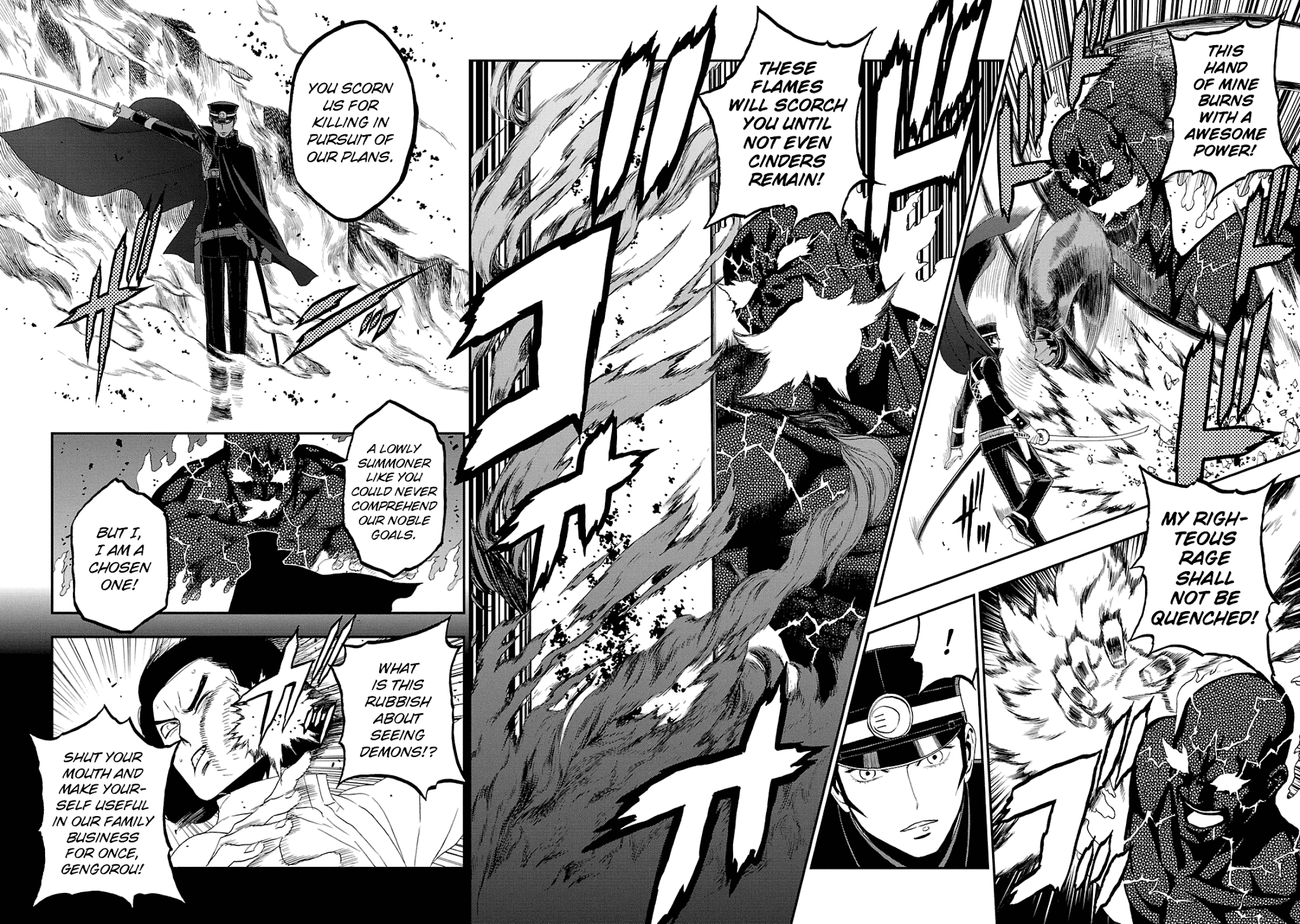 Devil Summoner - Kuzunoha Raidou Tai Kodoku no Marebito Chapter 16 page 8 - Chapter 16: The God of Fire Descends
