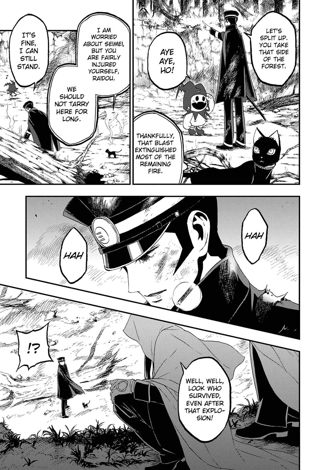 Devil Summoner - Kuzunoha Raidou Tai Kodoku no Marebito Chapter 17 page 13 - Chapter 17: You Must Live!