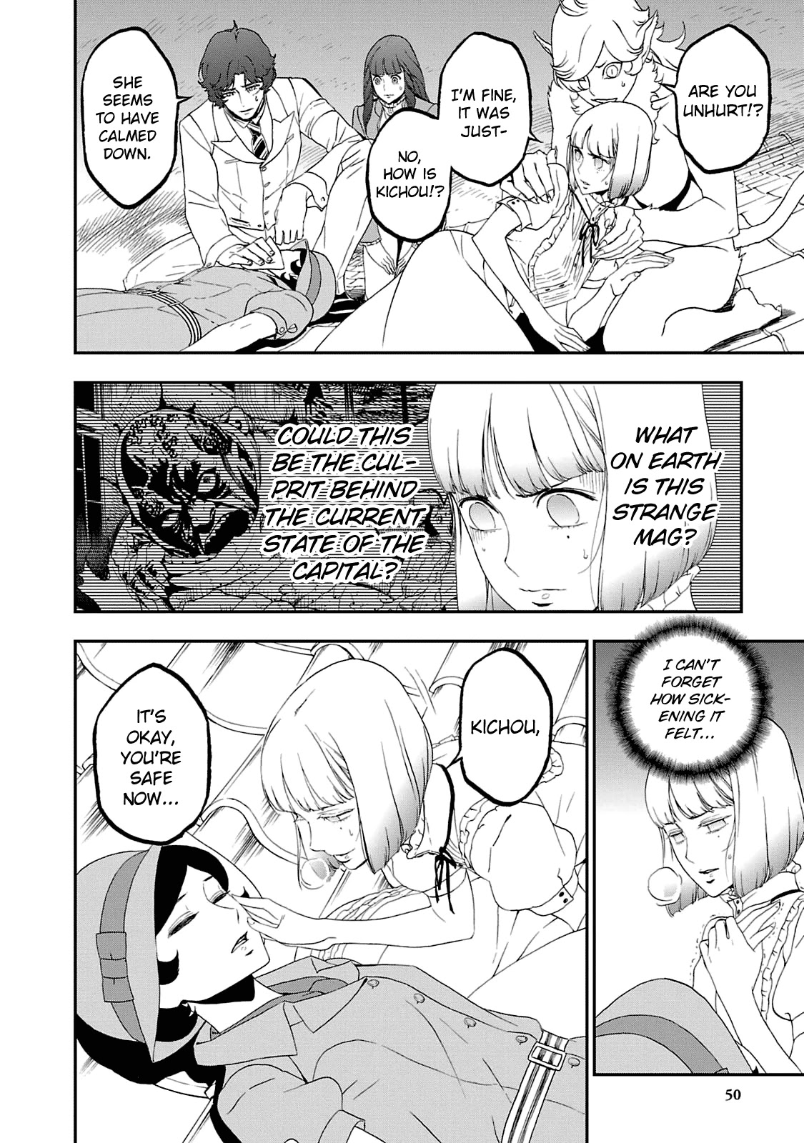 Devil Summoner - Kuzunoha Raidou Tai Kodoku no Marebito Chapter 20 page 12 - Chapter 20: Hell Girl