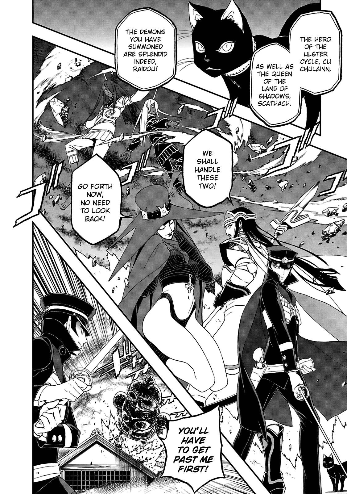 Devil Summoner - Kuzunoha Raidou Tai Kodoku no Marebito Chapter 24 page 8 - Chapter 24: Blade of Destruction