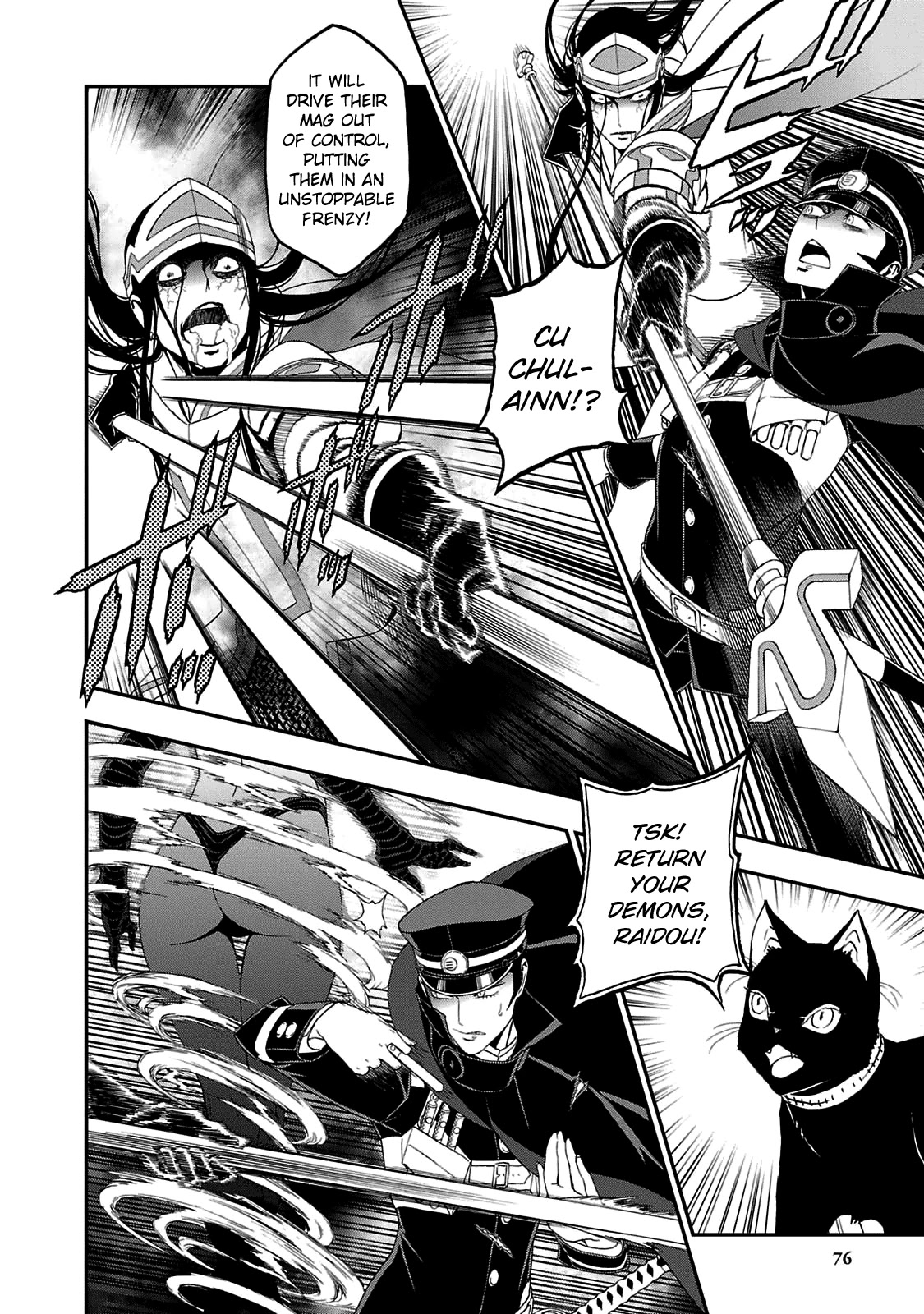 Devil Summoner - Kuzunoha Raidou Tai Kodoku no Marebito Chapter 27 page 10 - Chapter 27: Betrayal at the Altar