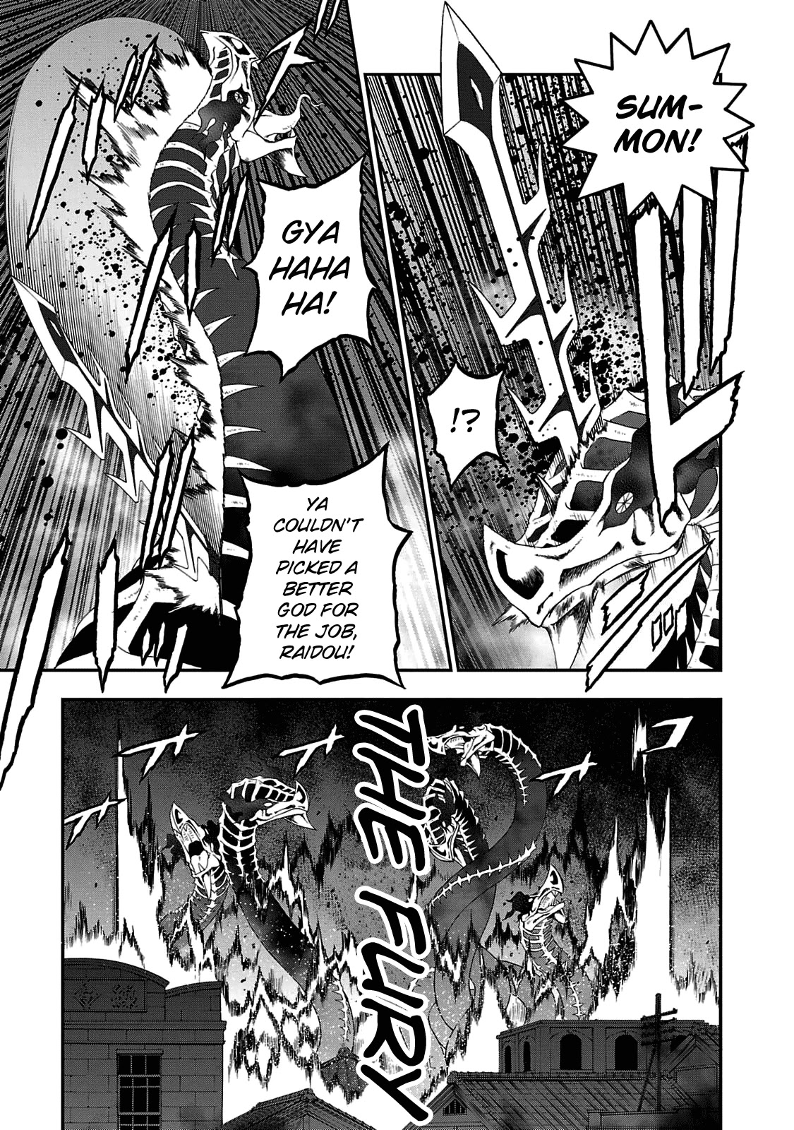 Devil Summoner - Kuzunoha Raidou Tai Kodoku no Marebito Chapter 28 page 9 - Chapter 28: To Kill a Serpent God