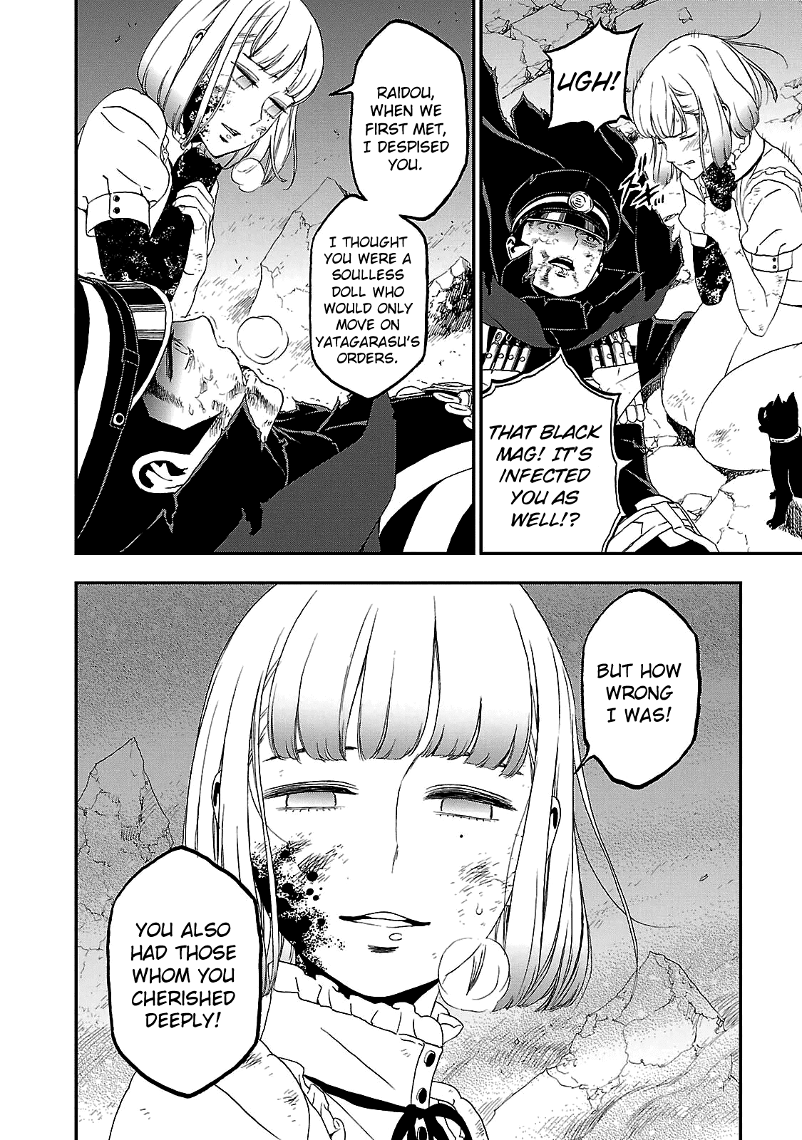 Devil Summoner - Kuzunoha Raidou Tai Kodoku no Marebito Chapter 31 page 18 - Chapter 31: Take My Hand