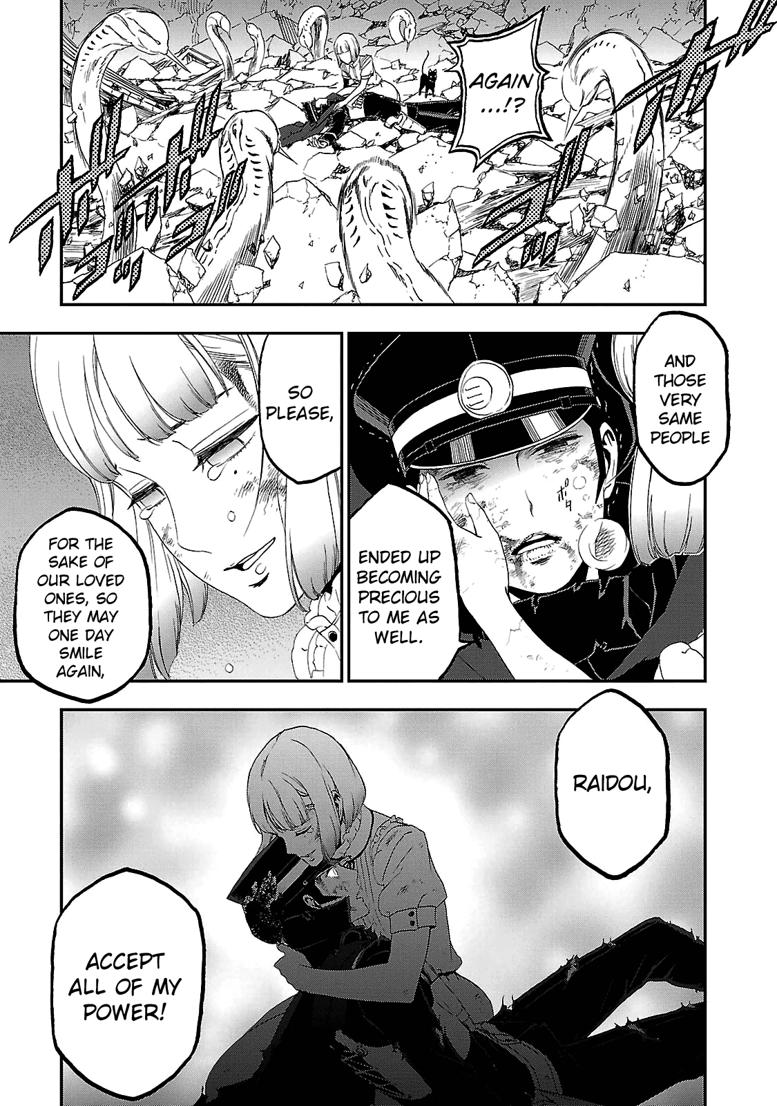 Devil Summoner - Kuzunoha Raidou Tai Kodoku no Marebito Chapter 31 page 19 - Chapter 31: Take My Hand