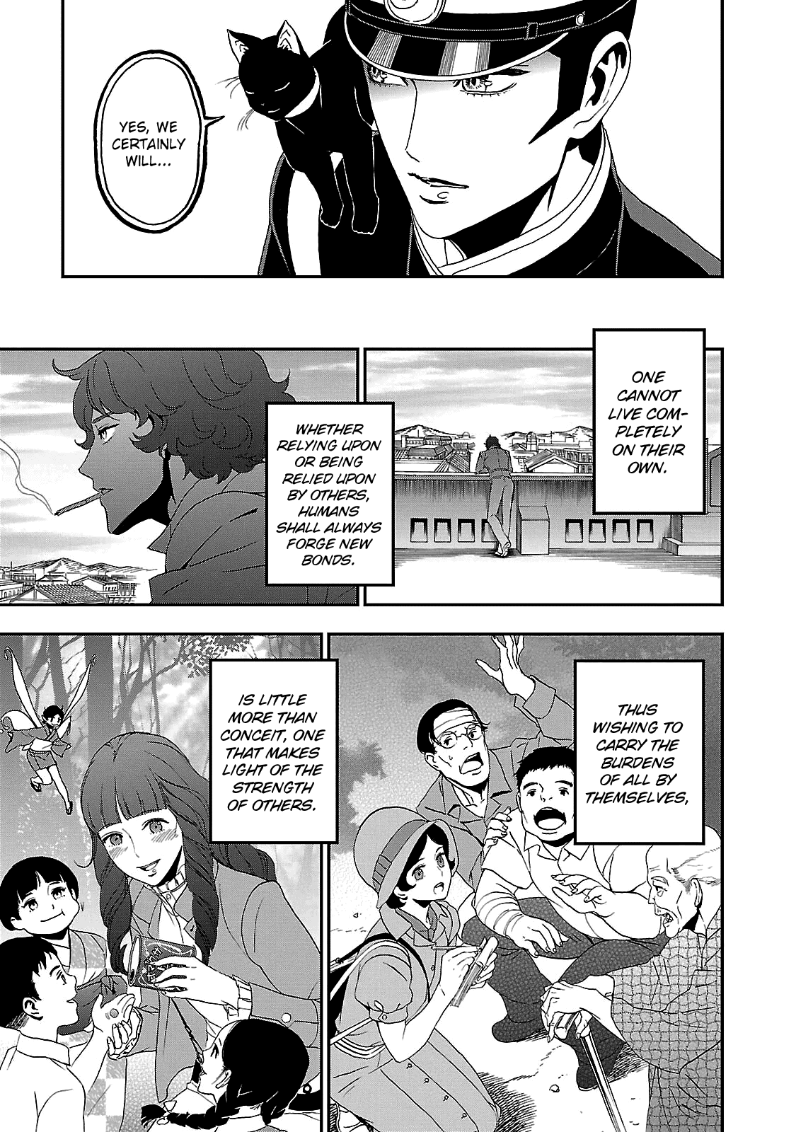 Devil Summoner - Kuzunoha Raidou Tai Kodoku no Marebito Chapter 34 page 22 - Chapter 34: Light of the Capital, Light of the World