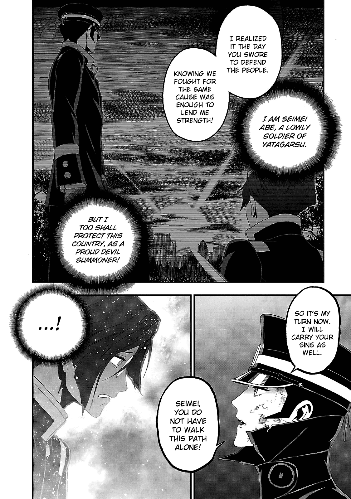 Devil Summoner - Kuzunoha Raidou Tai Kodoku no Marebito Chapter 34 page 5 - Chapter 34: Light of the Capital, Light of the World