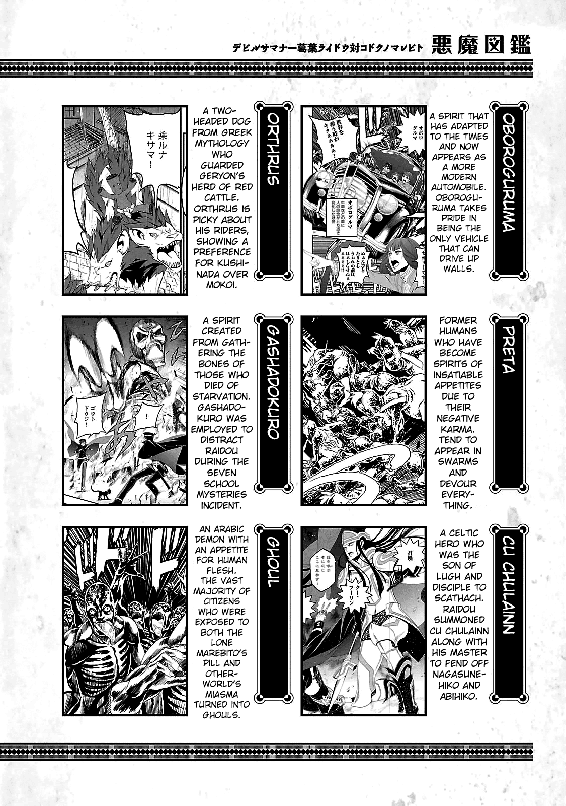 Devil Summoner - Kuzunoha Raidou Tai Kodoku no Marebito Chapter 35.4 page 6 - Chapter 35.4: 100% Compendium