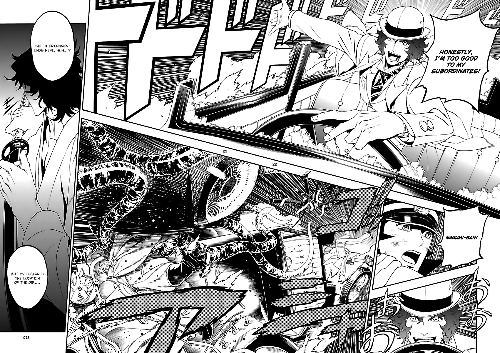 Devil Summoner - Kuzunoha Raidou Tai Kodoku no Marebito Chapter 6 page 22 - Chapter 6: Getting Through the Demon Highway