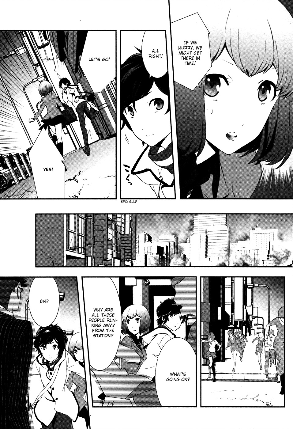 Devil Survivor 2 - Show Your Free Will Chapter 2 page 17 - Chapter 2: Parting with Everyday Life