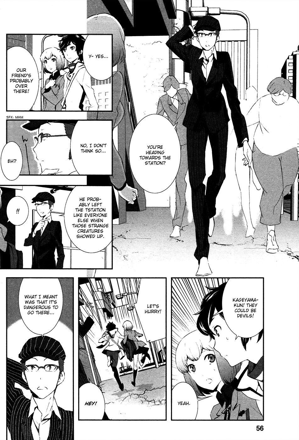 Devil Survivor 2 - Show Your Free Will Chapter 2 page 18 - Chapter 2: Parting with Everyday Life
