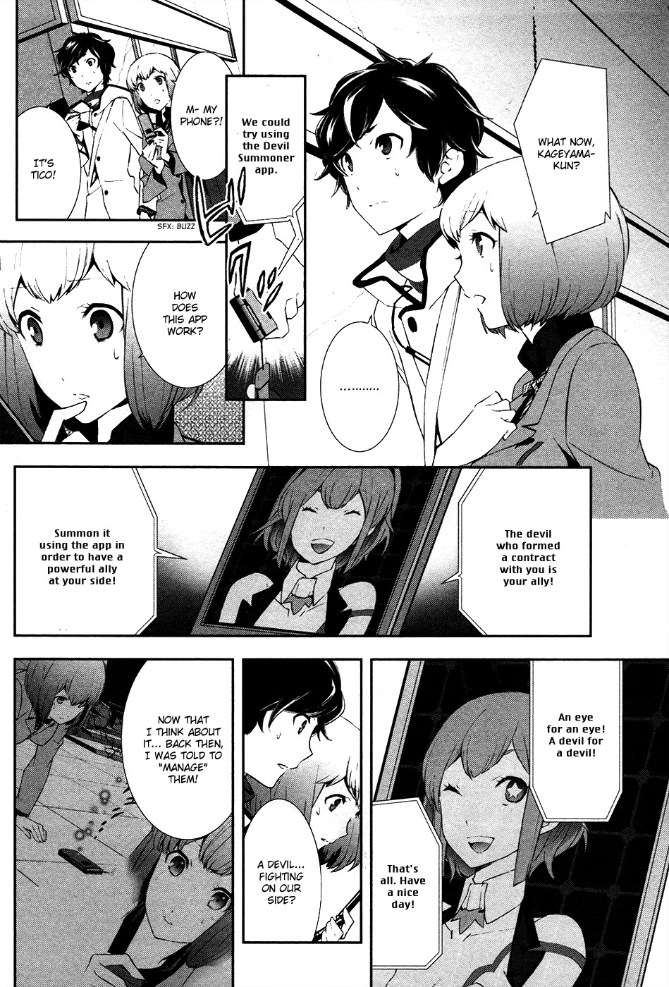 Devil Survivor 2 - Show Your Free Will Chapter 2 page 20 - Chapter 2: Parting with Everyday Life