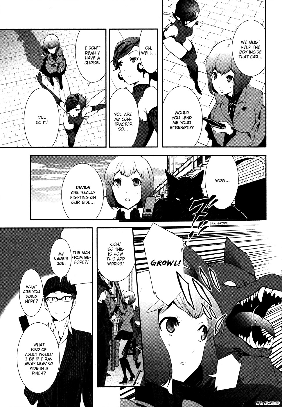 Devil Survivor 2 - Show Your Free Will Chapter 2 page 23 - Chapter 2: Parting with Everyday Life