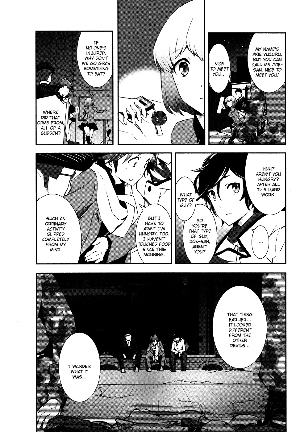 Devil Survivor 2 - Show Your Free Will Chapter 2 page 31 - Chapter 2: Parting with Everyday Life