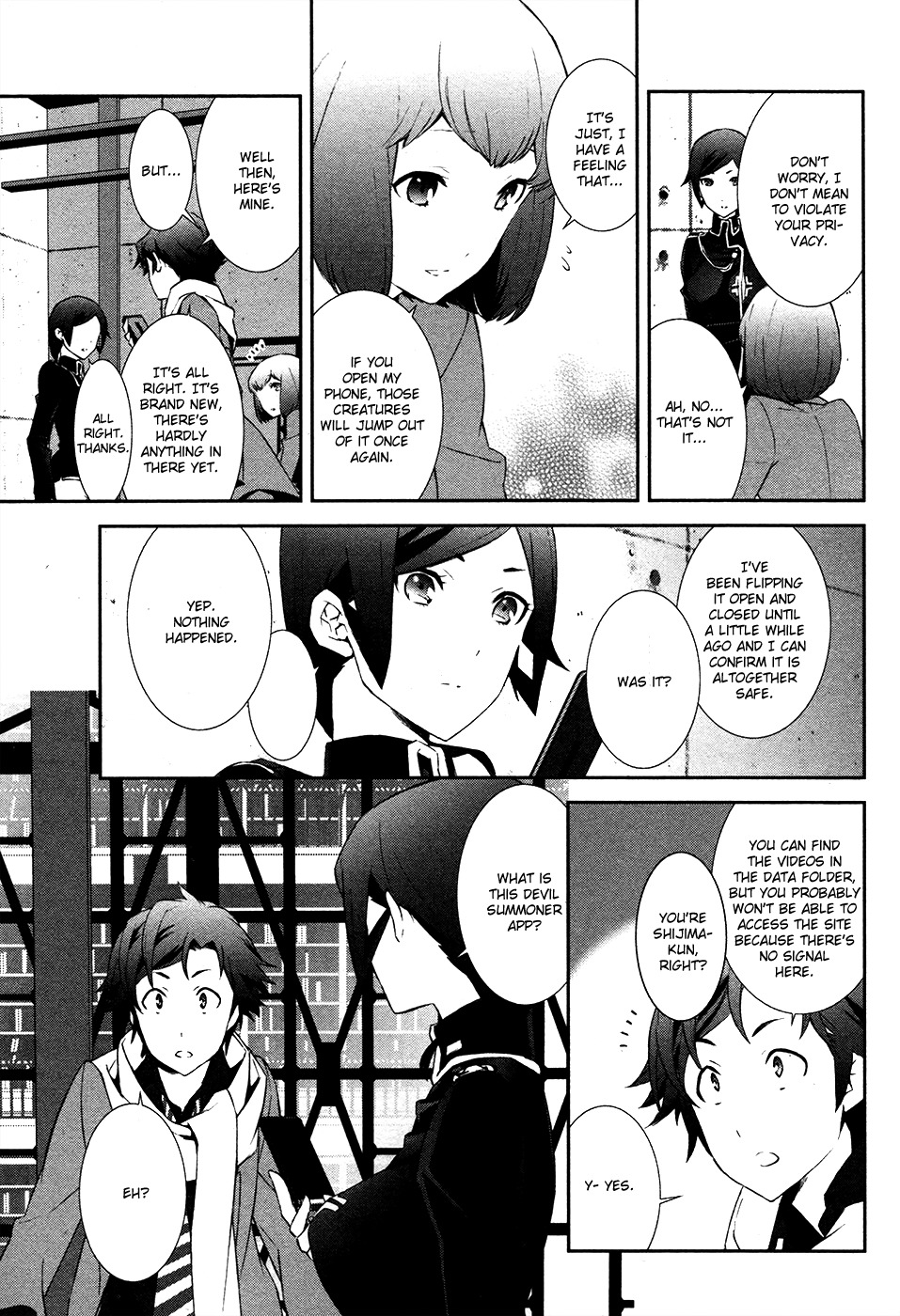 Devil Survivor 2 - Show Your Free Will Chapter 2 page 5 - Chapter 2: Parting with Everyday Life