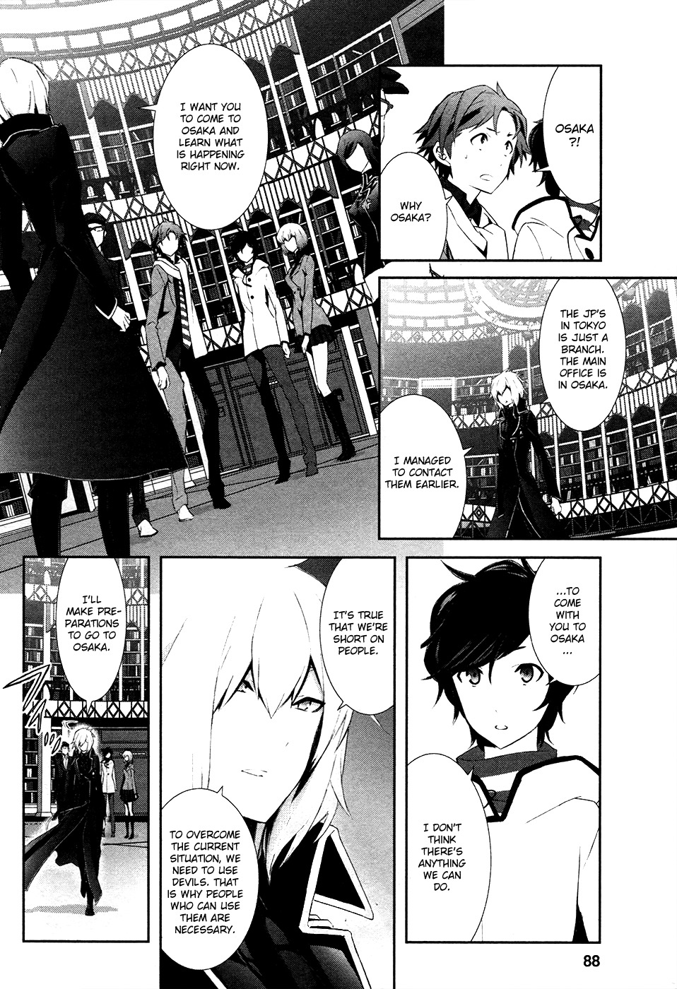 Devil Survivor 2 - Show Your Free Will Chapter 3 page 14 - Chapter 3: Those who Summon Devils