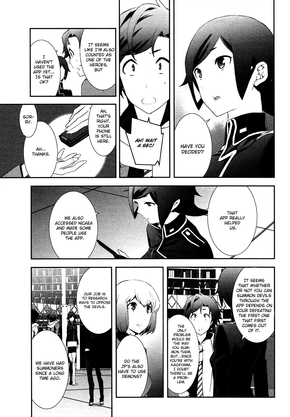Devil Survivor 2 - Show Your Free Will Chapter 3 page 17 - Chapter 3: Those who Summon Devils