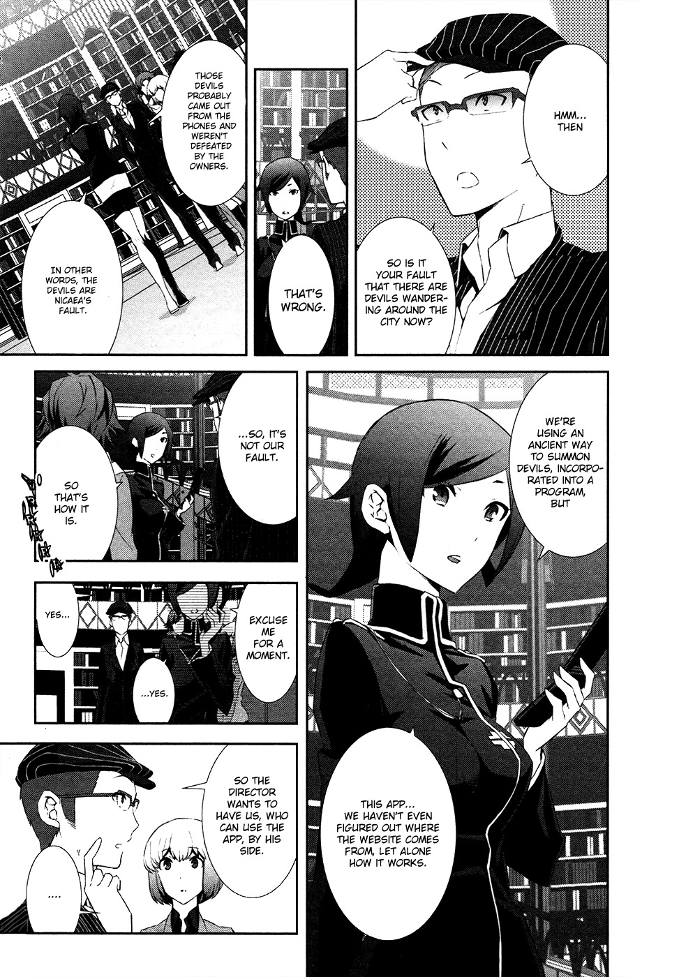 Devil Survivor 2 - Show Your Free Will Chapter 3 page 18 - Chapter 3: Those who Summon Devils