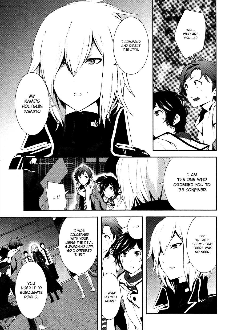 Devil Survivor 2 - Show Your Free Will Chapter 3 page 5 - Chapter 3: Those who Summon Devils