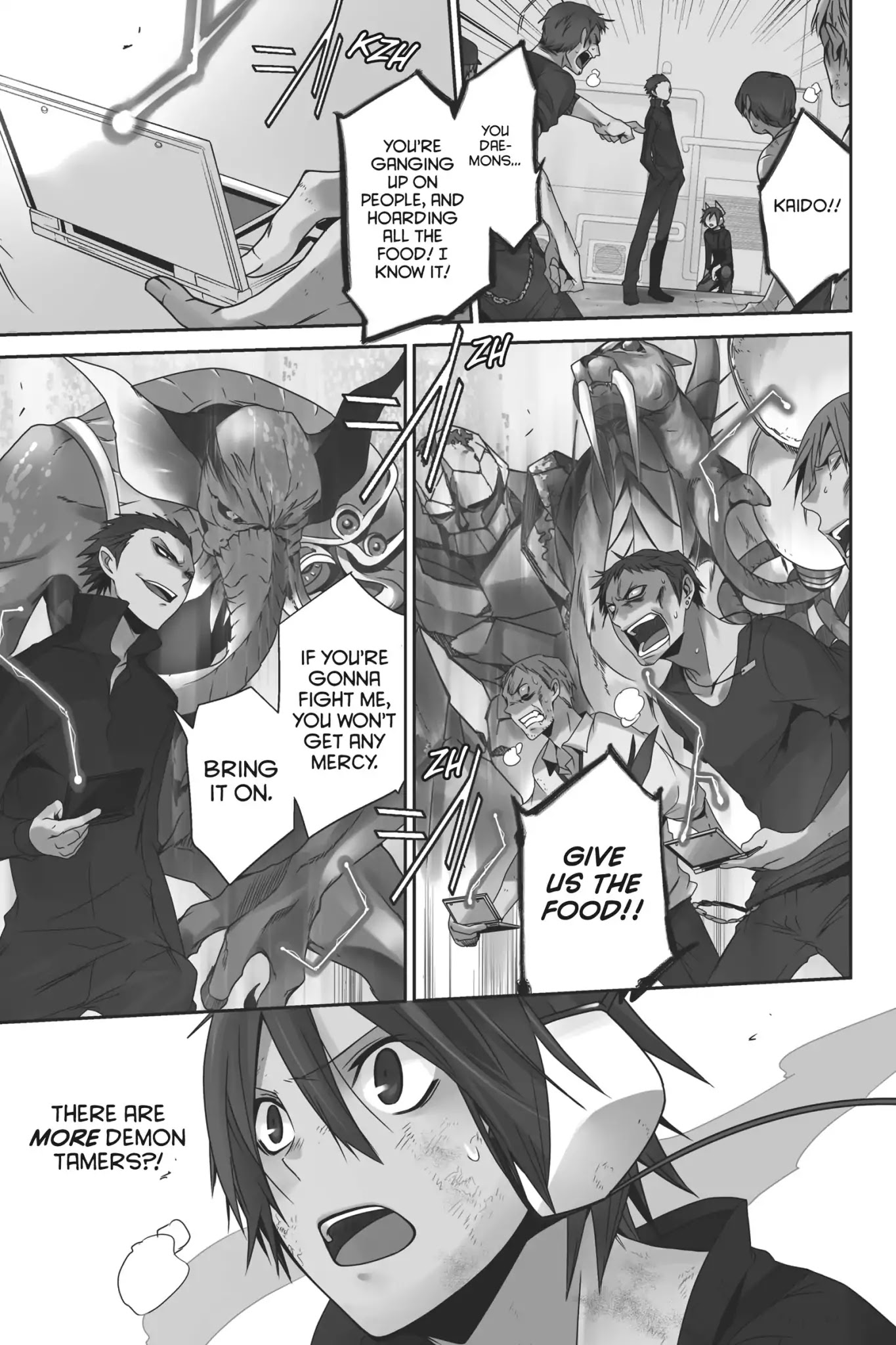 Devil Survivor Chapter 12 page 1 - Chapter 12: Vol.3 Survival 12: The Pride of the Strong