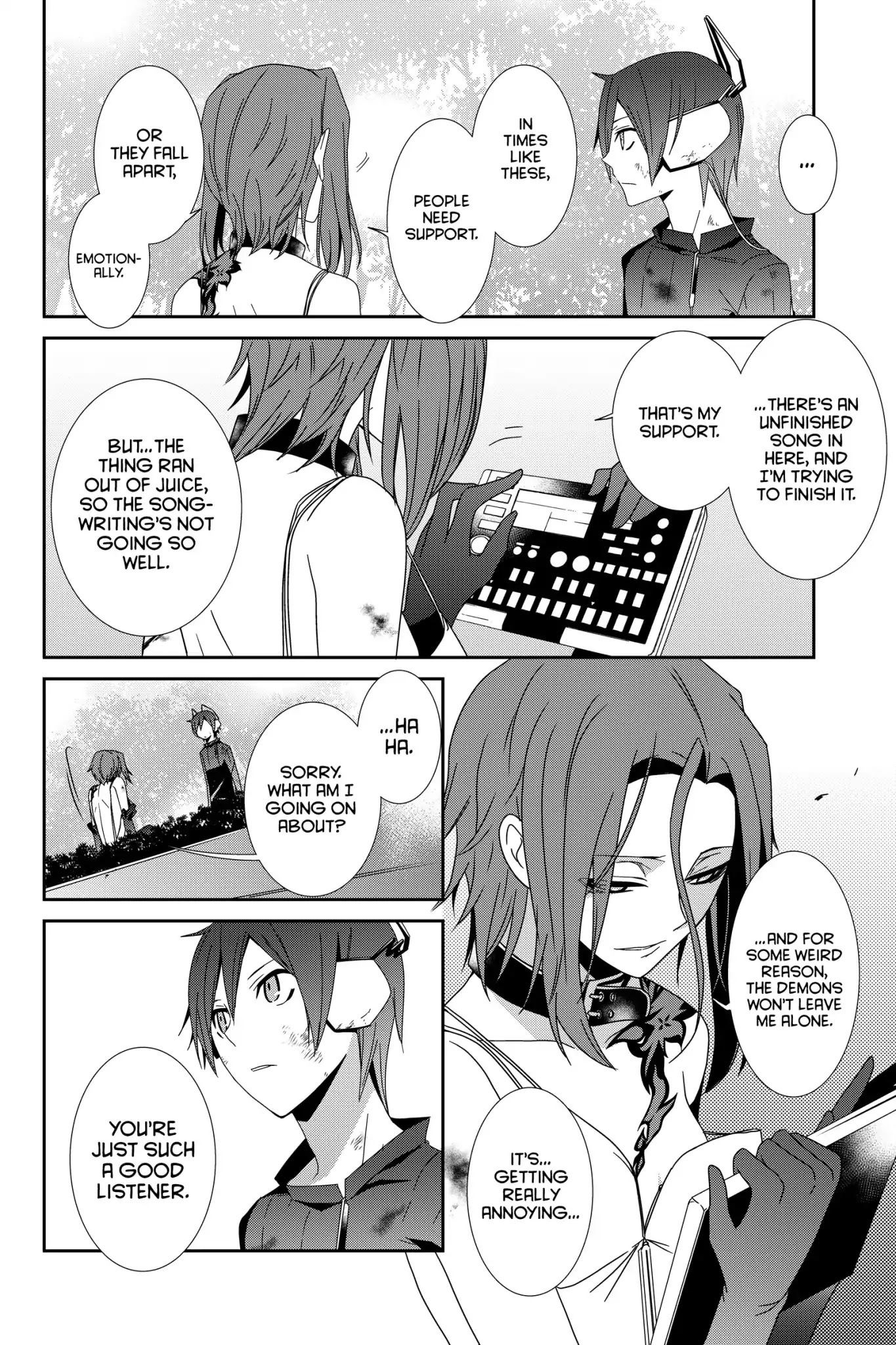 Devil Survivor Chapter 13 page 24 - Chapter 13: Vol.3 Survival 13: The Primal Tongue