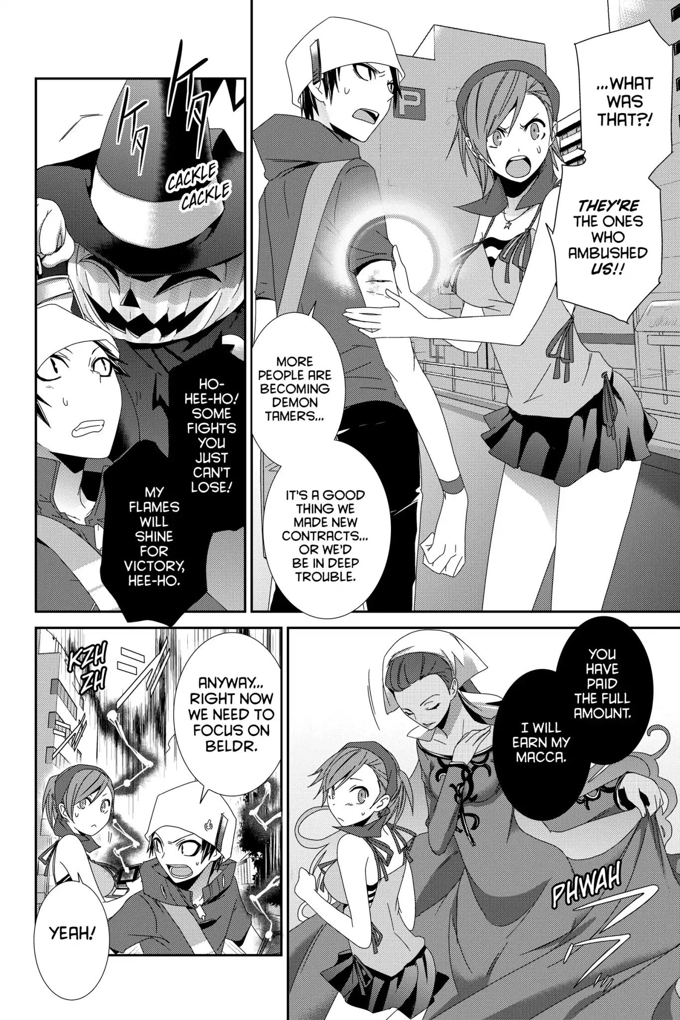 Devil Survivor Chapter 13 page 4 - Chapter 13: Vol.3 Survival 13: The Primal Tongue