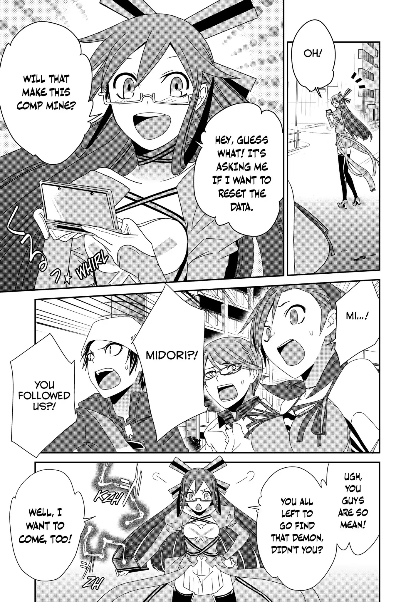 Devil Survivor Chapter 13 page 9 - Chapter 13: Vol.3 Survival 13: The Primal Tongue