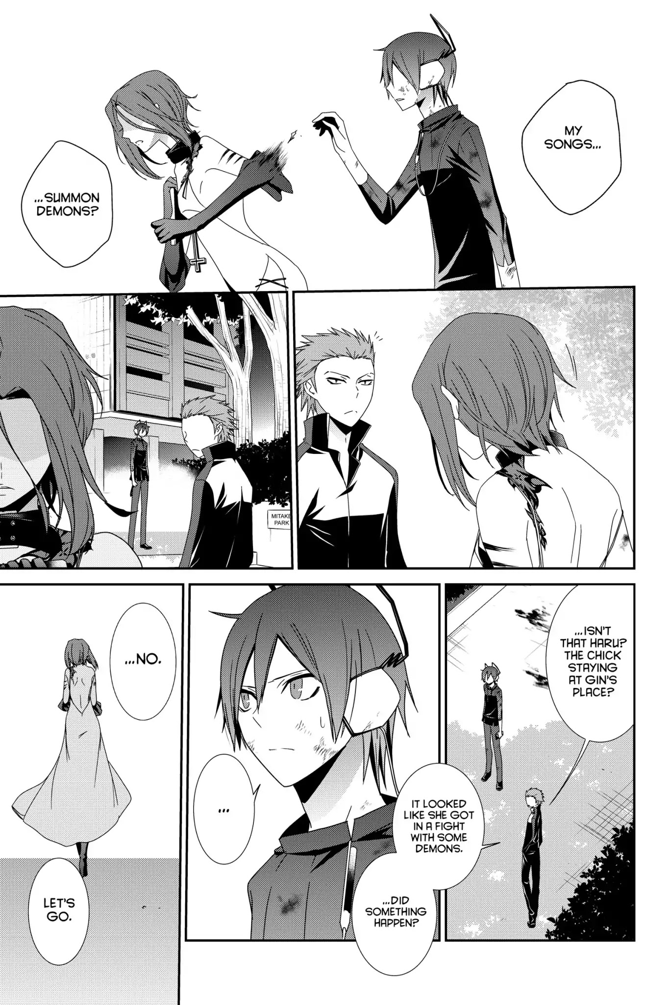Devil Survivor Chapter 14 page 1 - Chapter 14: Vol.3 Survival 14: A Ray of Hope