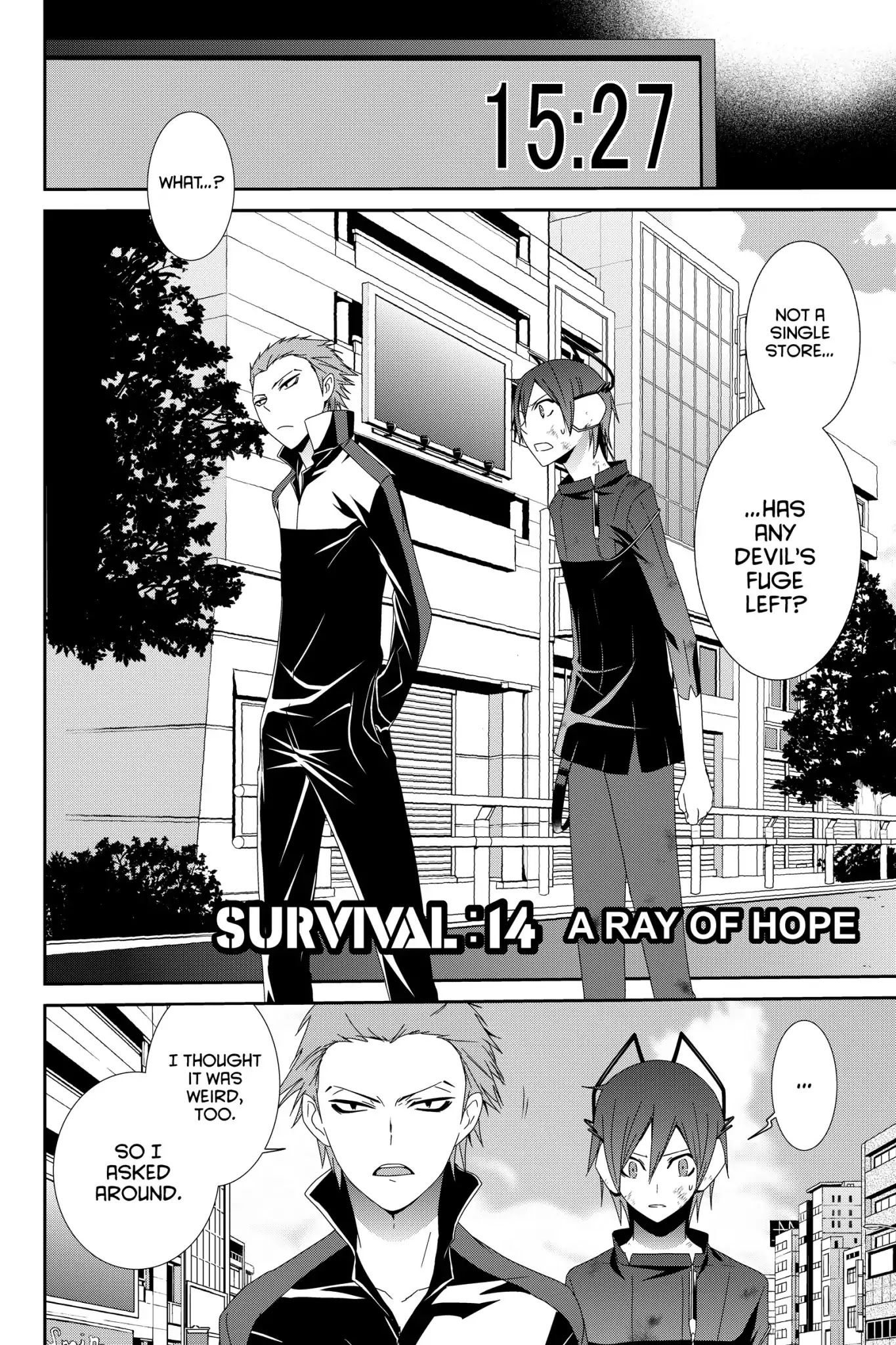 Devil Survivor Chapter 14 page 2 - Chapter 14: Vol.3 Survival 14: A Ray of Hope