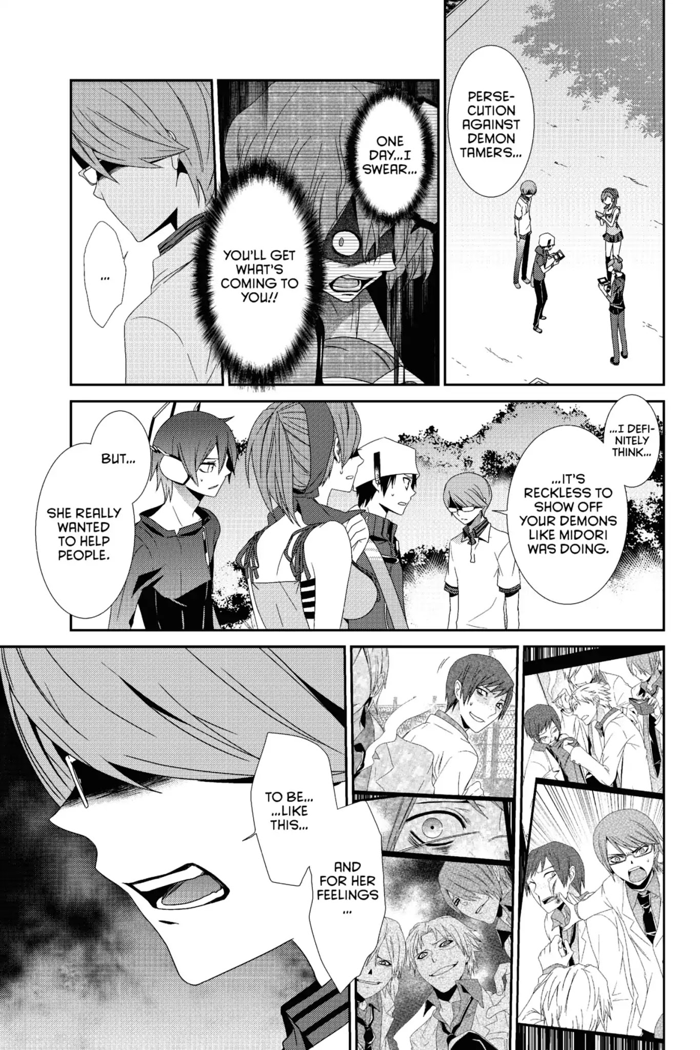 Devil Survivor Chapter 17 page 3 - Chapter 17: Vol.4 Survival 17: The Collapse of Order