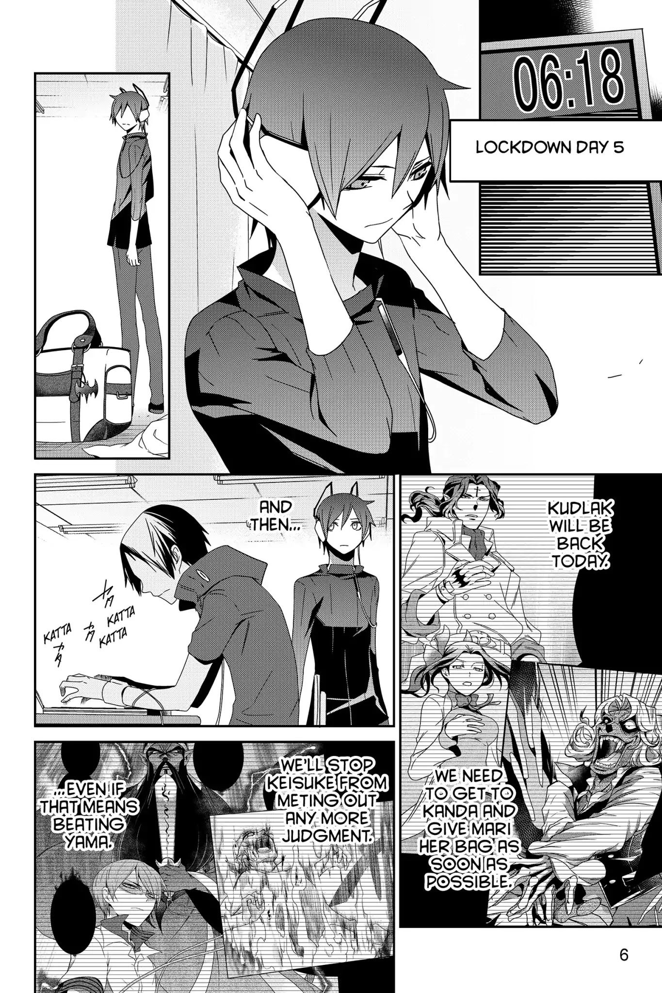 Devil Survivor Chapter 22 page 8 - Chapter 22: Vol.5 Survival 22: The Trial of God