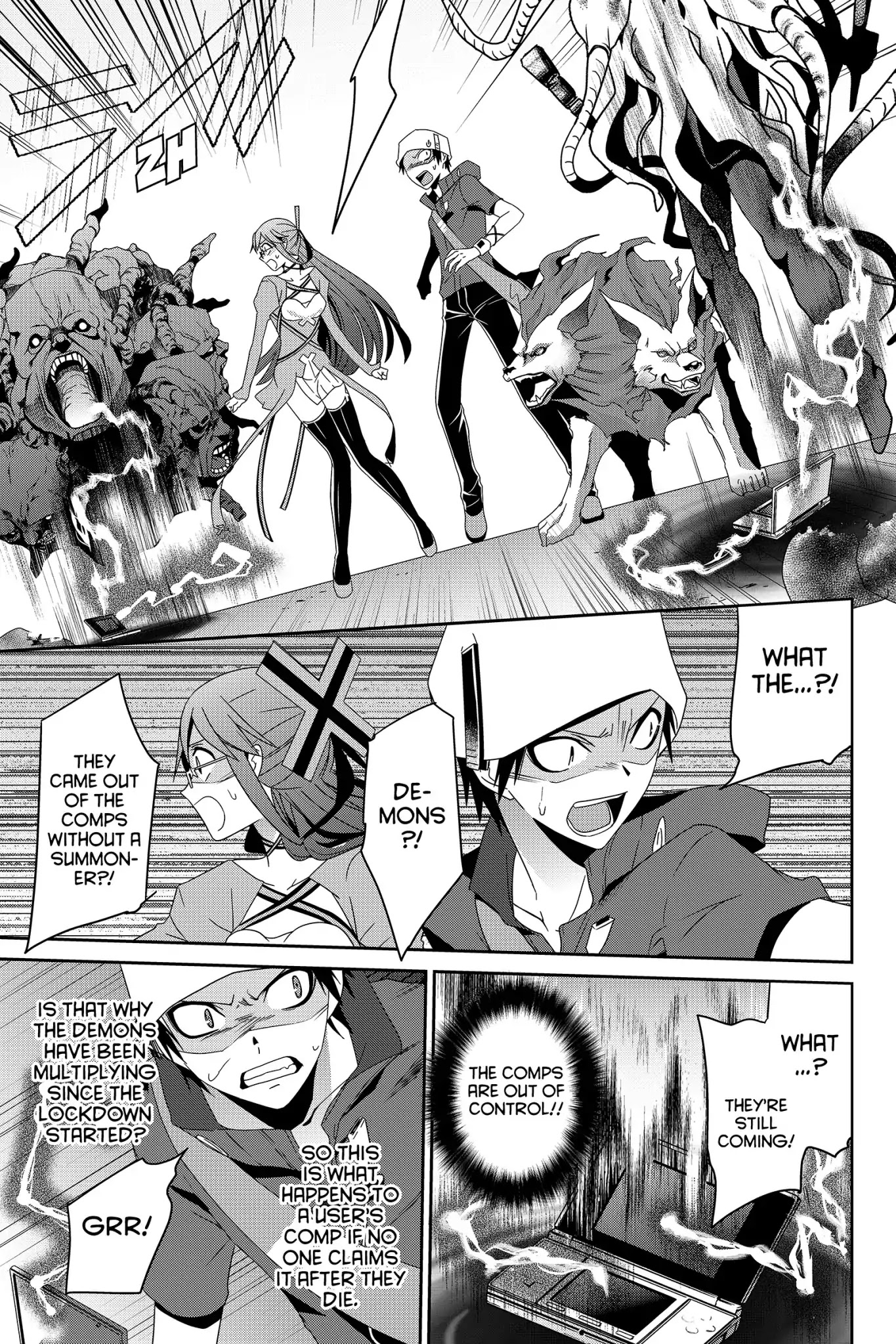 Devil Survivor Chapter 24 page 11 - Chapter 24: Vol.5 Survival 24: The Determination of Keisuke Takagi