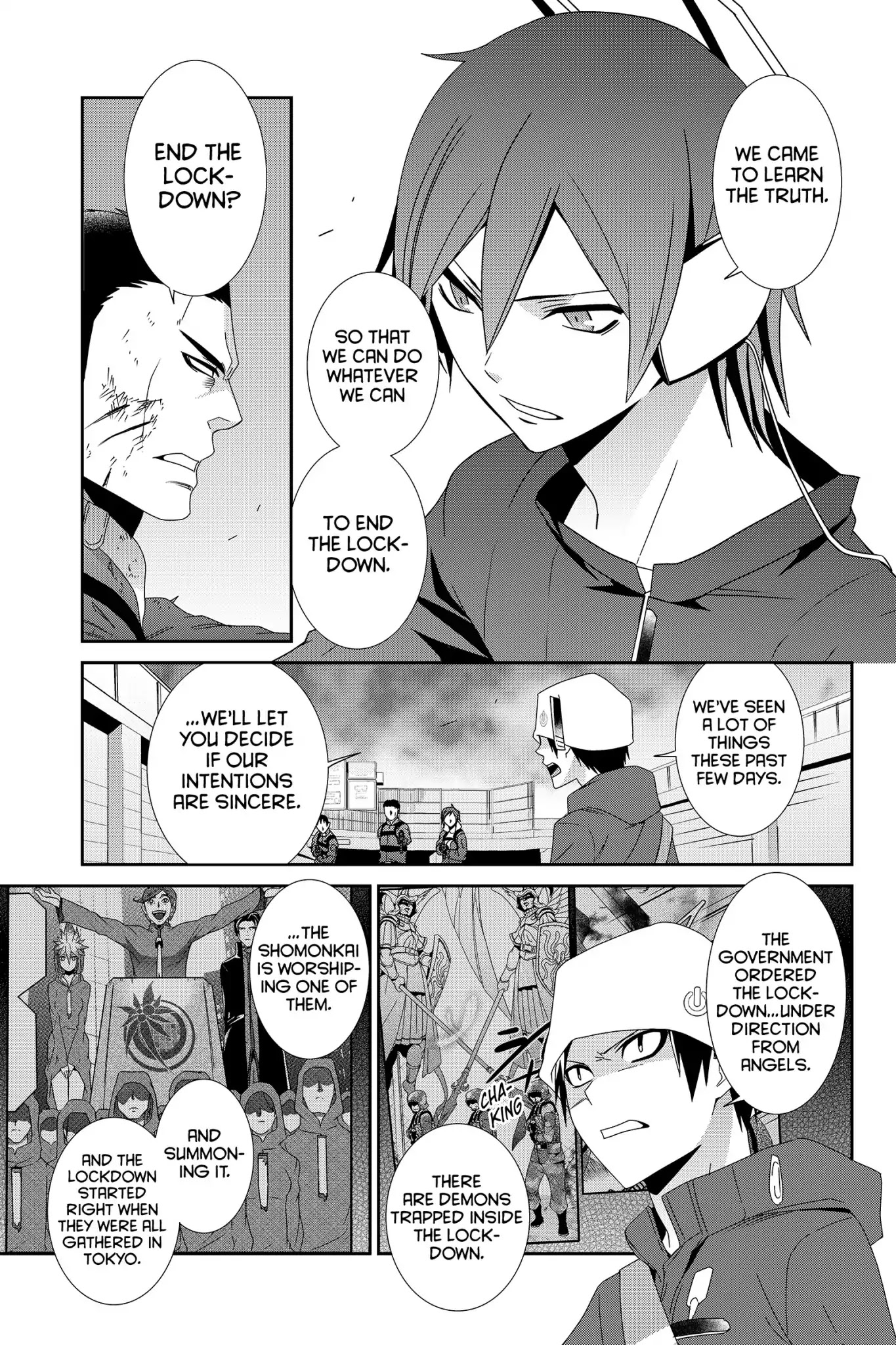 Devil Survivor Chapter 26 page 33 - Chapter 26: Vol.5 Survival 26: The Agent of Light and Darkness