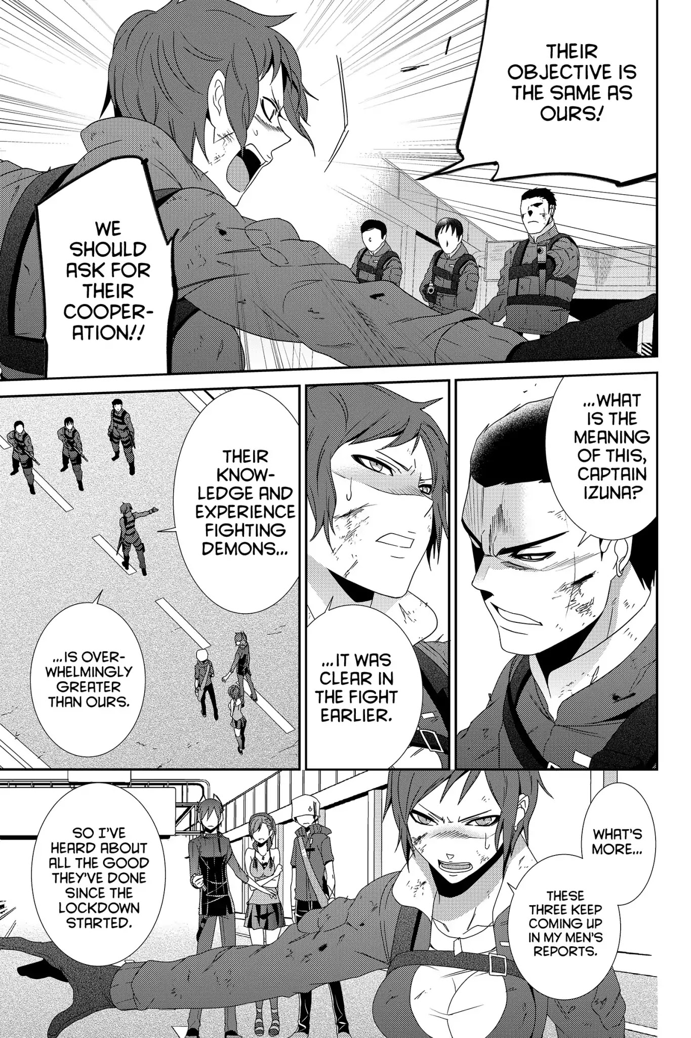 Devil Survivor Chapter 26 page 35 - Chapter 26: Vol.5 Survival 26: The Agent of Light and Darkness