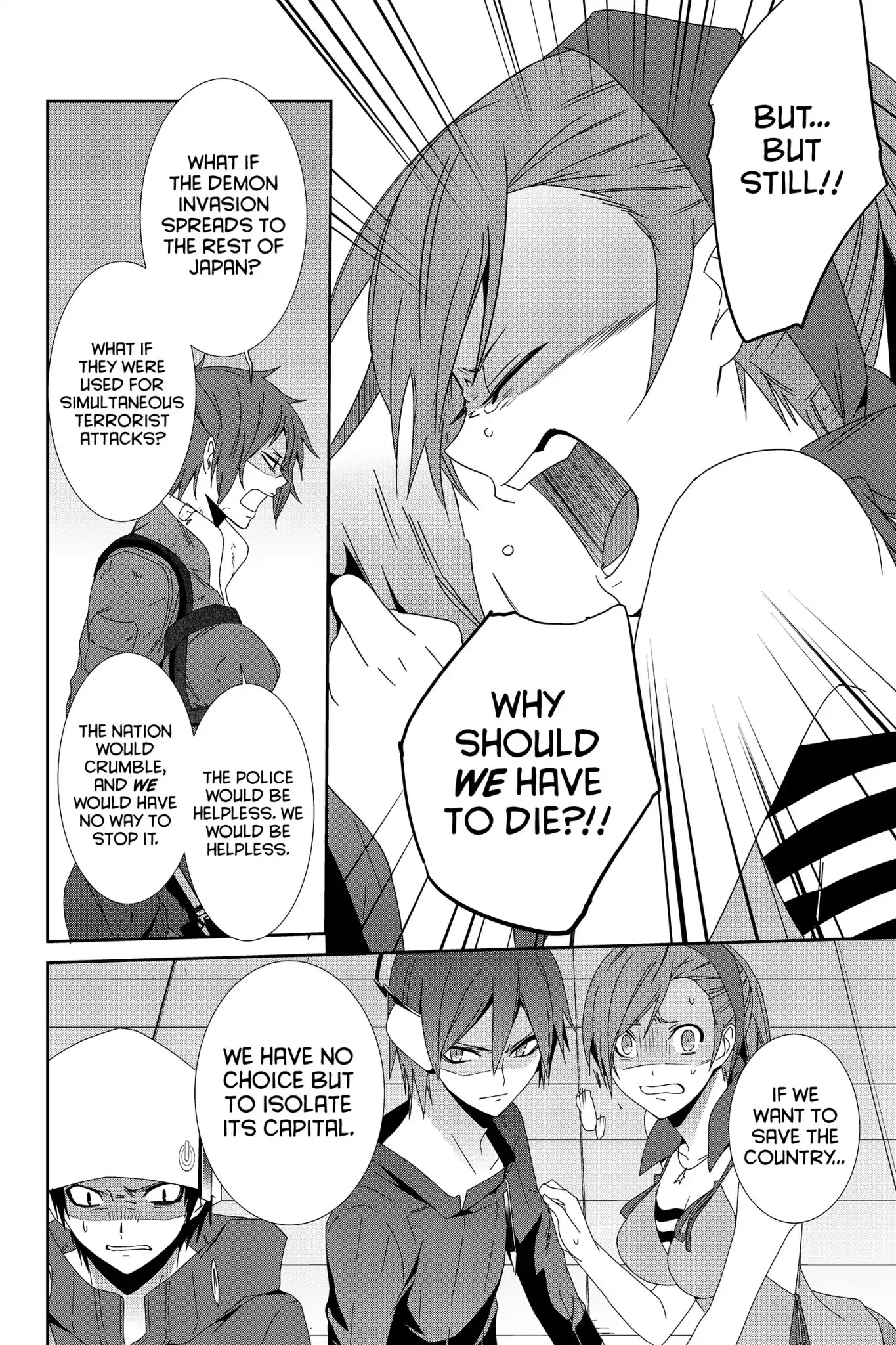 Devil Survivor Chapter 27 page 23 - Chapter 27: Vol.6 Survival 27: The Time Limit