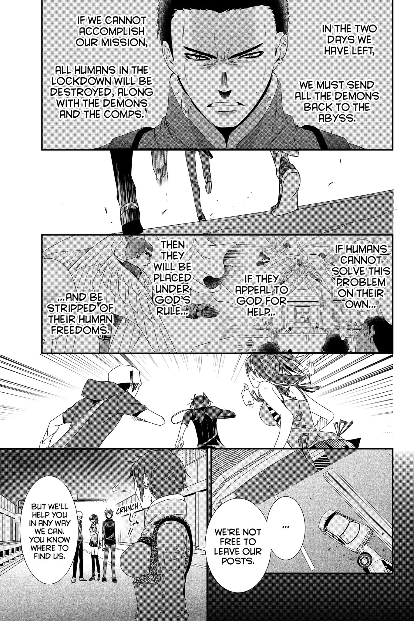Devil Survivor Chapter 28 page 1 - Chapter 28: Vol.6 Survival 28: The Call of the Angel Remiel
