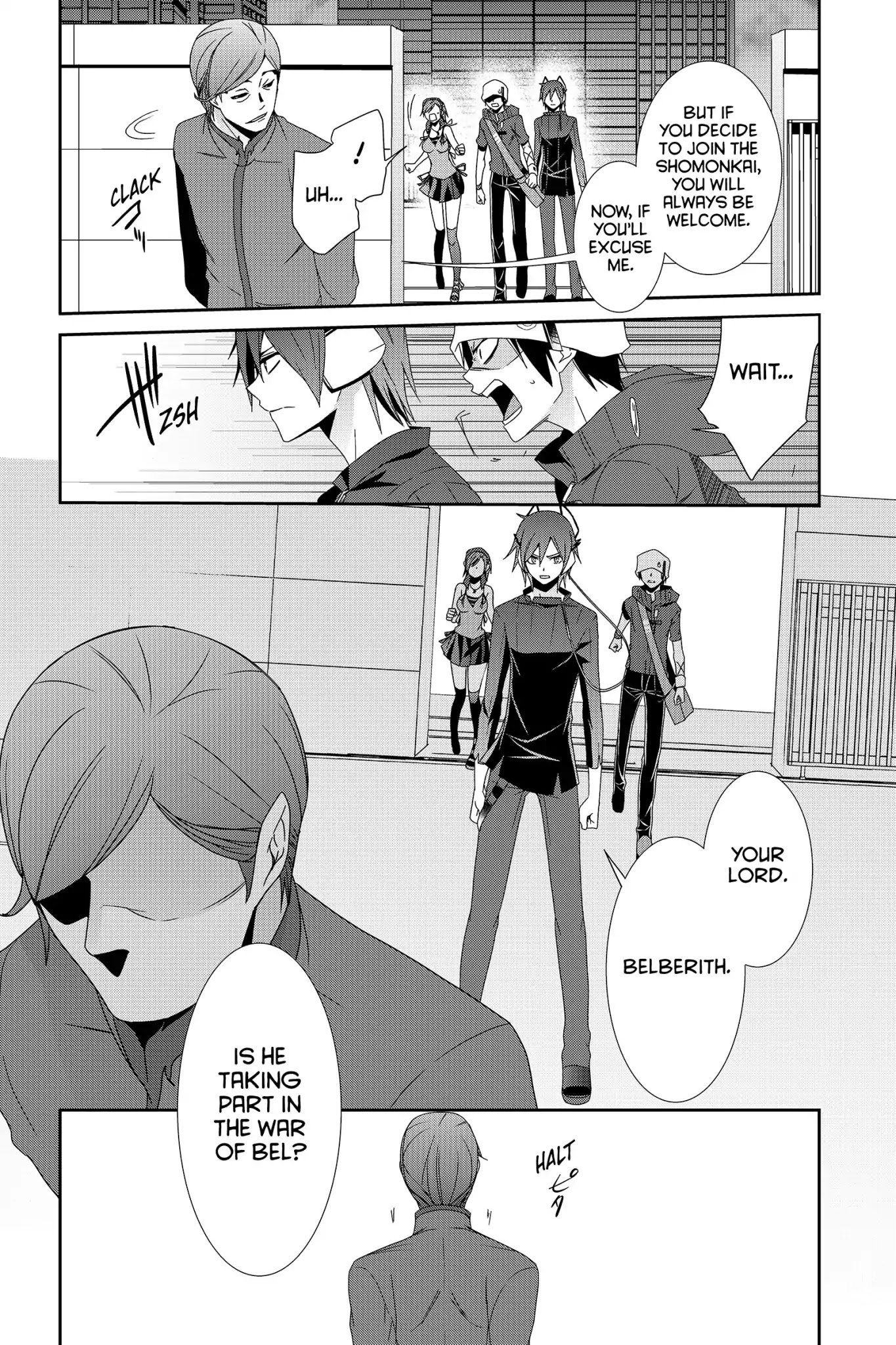 Devil Survivor Chapter 28 page 13 - Chapter 28: Vol.6 Survival 28: The Call of the Angel Remiel