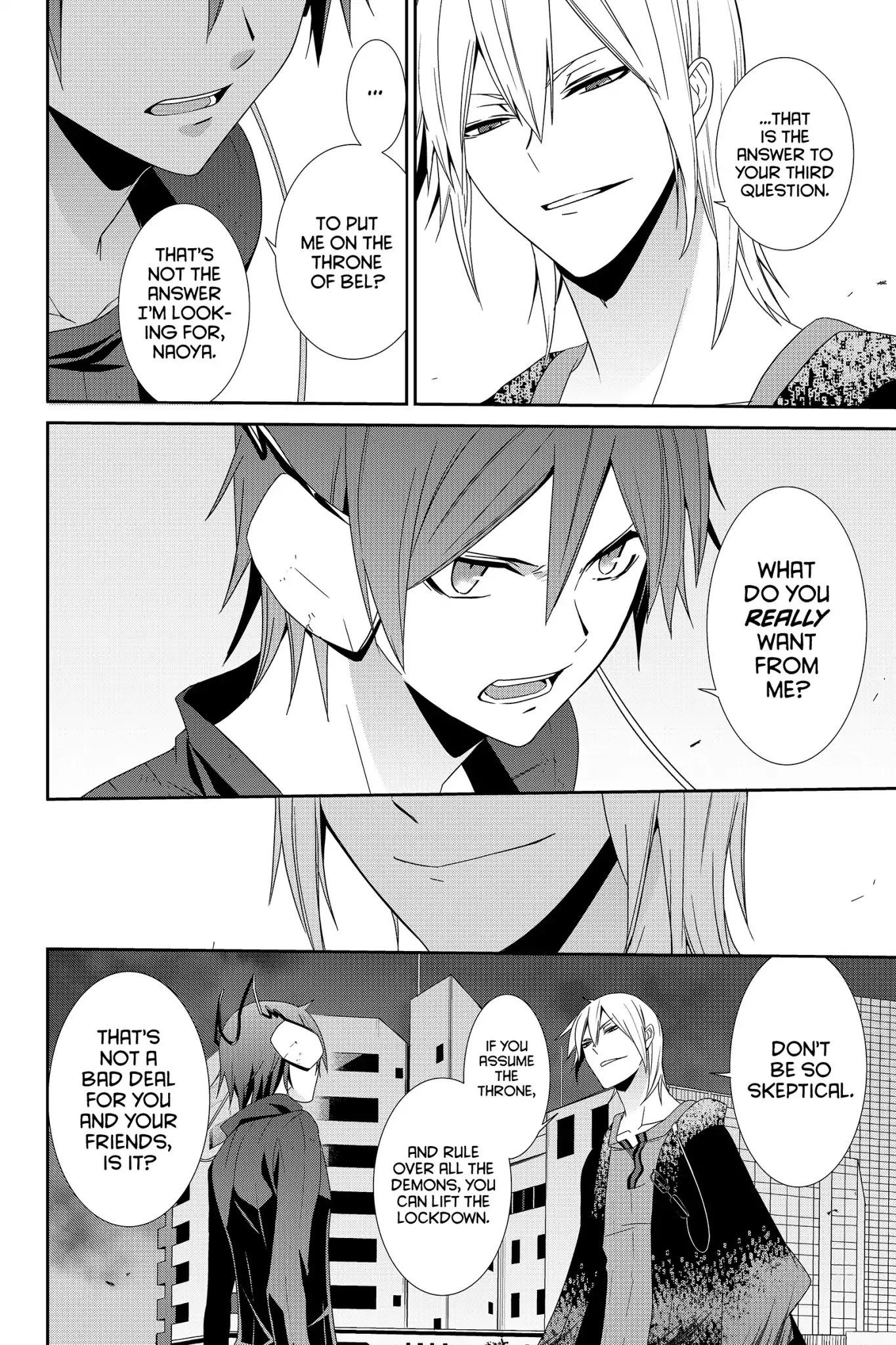 Devil Survivor Chapter 29 page 28 - Chapter 29: Vol.6 Survival 29: Naoya's True Intent