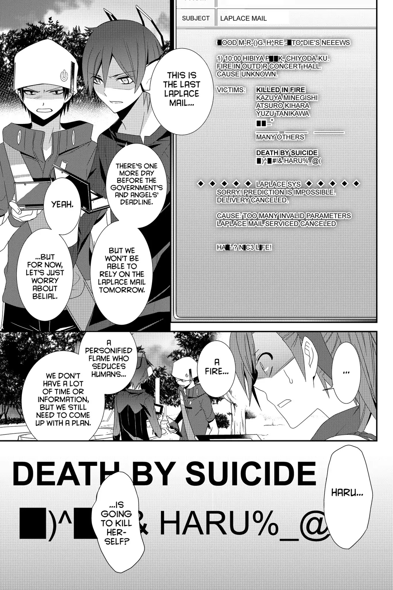 Devil Survivor Chapter 31 page 1 - Chapter 31: Vol.6 Survival 31: Belial