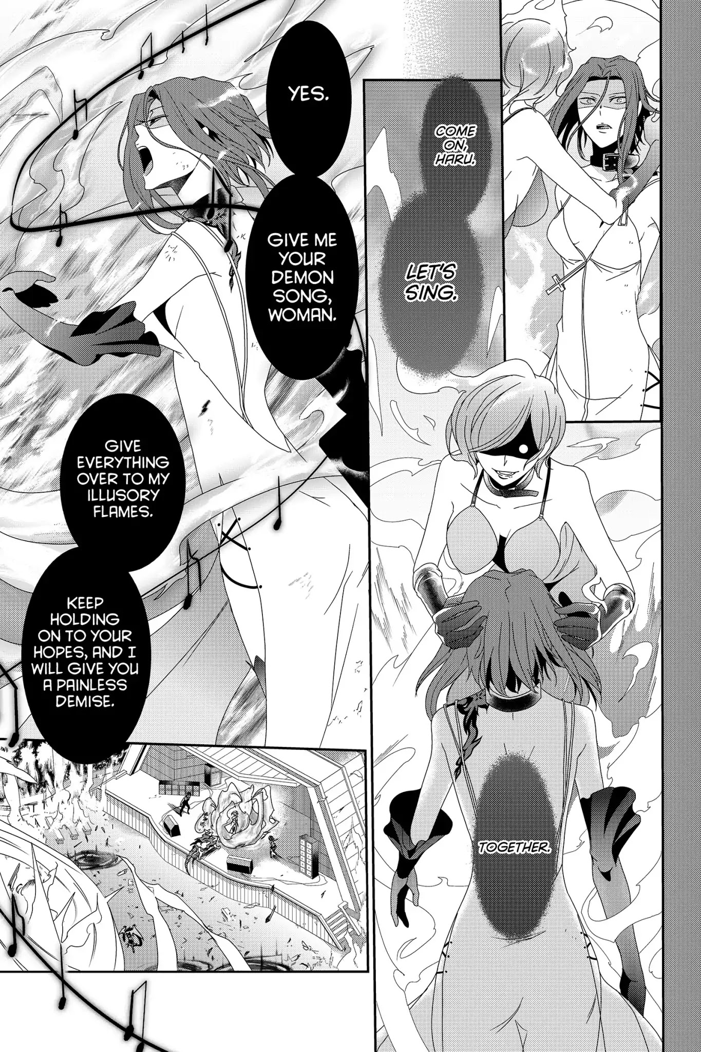 Devil Survivor Chapter 32 page 1 - Chapter 32: Vol.6 Survival 32: The Melody of Banishment