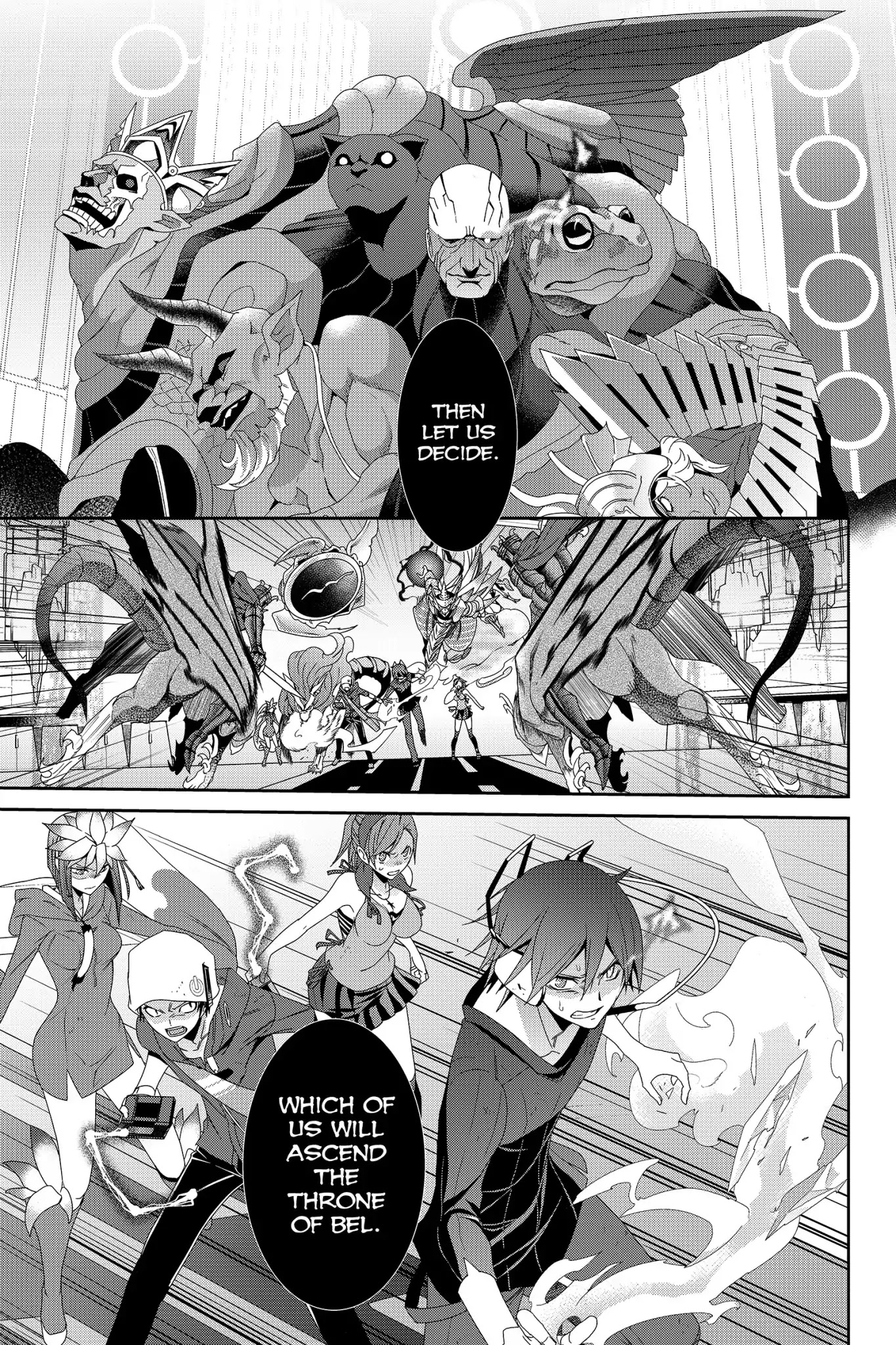 Devil Survivor Chapter 39 page 1 - Chapter 39: Vol.8 Survival 39: The King of Bel
