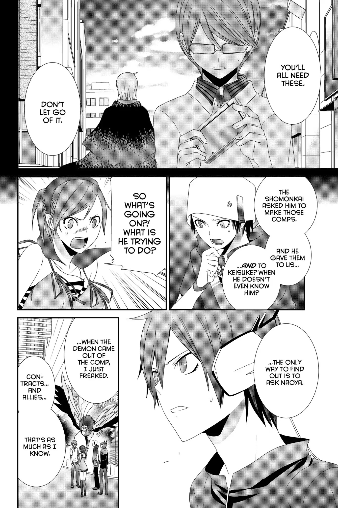 Devil Survivor Chapter 8 page 14 - Chapter 8: Vol.2 Survival 8: The Warning