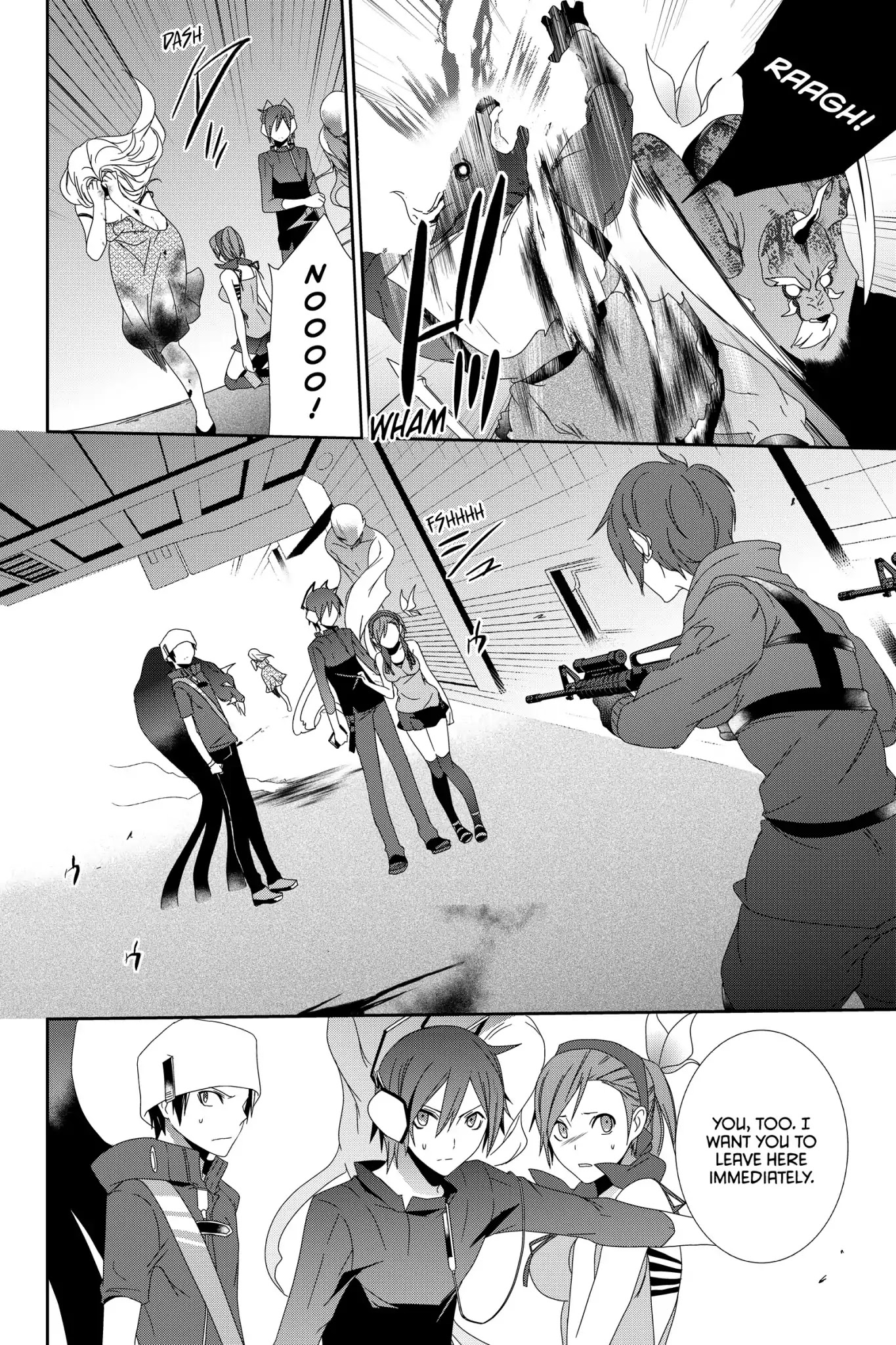 Devil Survivor Chapter 8 page 32 - Chapter 8: Vol.2 Survival 8: The Warning