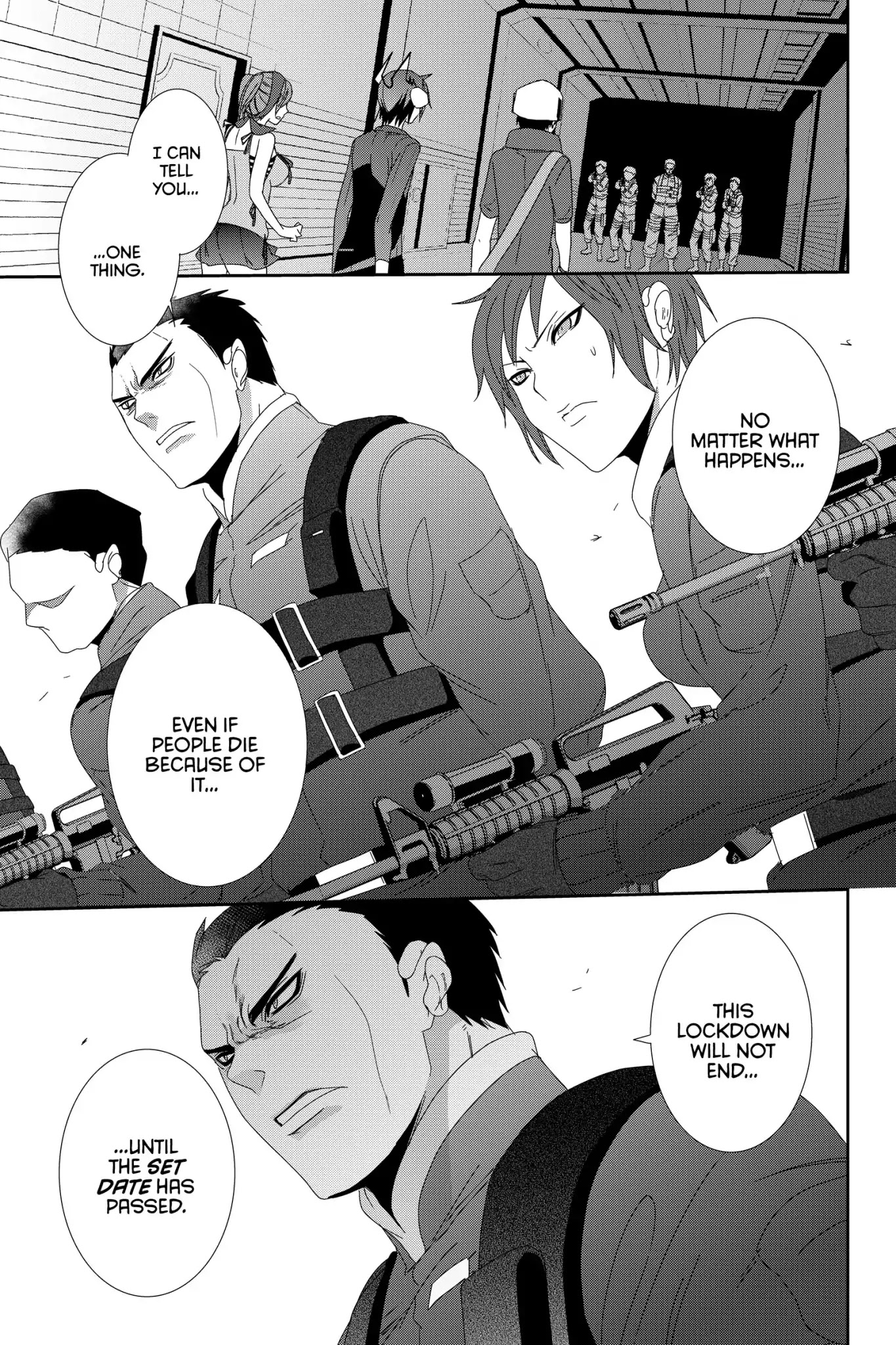 Devil Survivor Chapter 8 page 35 - Chapter 8: Vol.2 Survival 8: The Warning