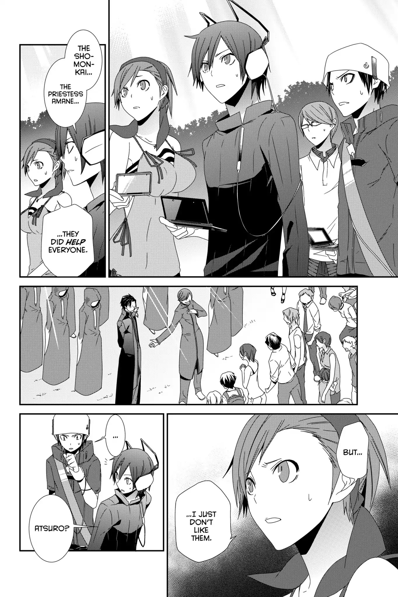 Devil Survivor Chapter 8 page 4 - Chapter 8: Vol.2 Survival 8: The Warning