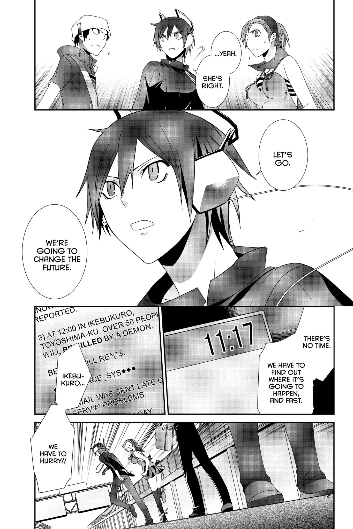 Devil Survivor Chapter 9 page 11 - Chapter 9: Vol.2 Survival 9: Friendship