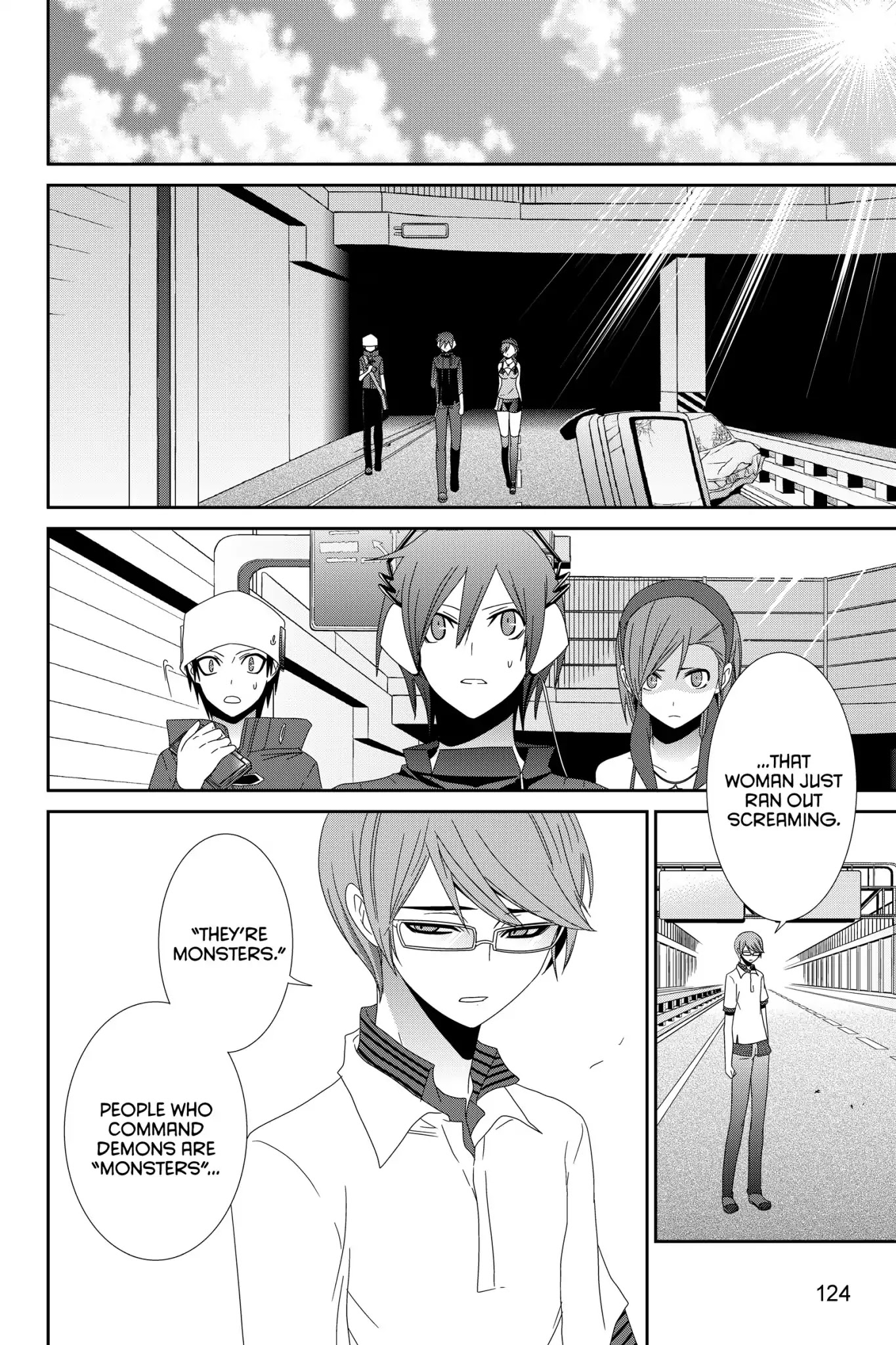 Devil Survivor Chapter 9 page 4 - Chapter 9: Vol.2 Survival 9: Friendship