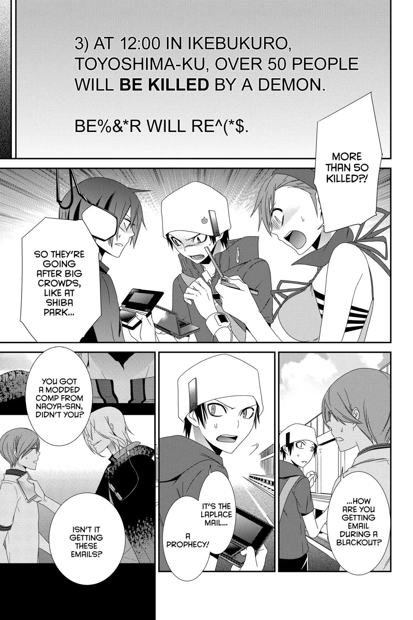 Devil Survivor Chapter 9 page 7 - Chapter 9: Vol.2 Survival 9: Friendship