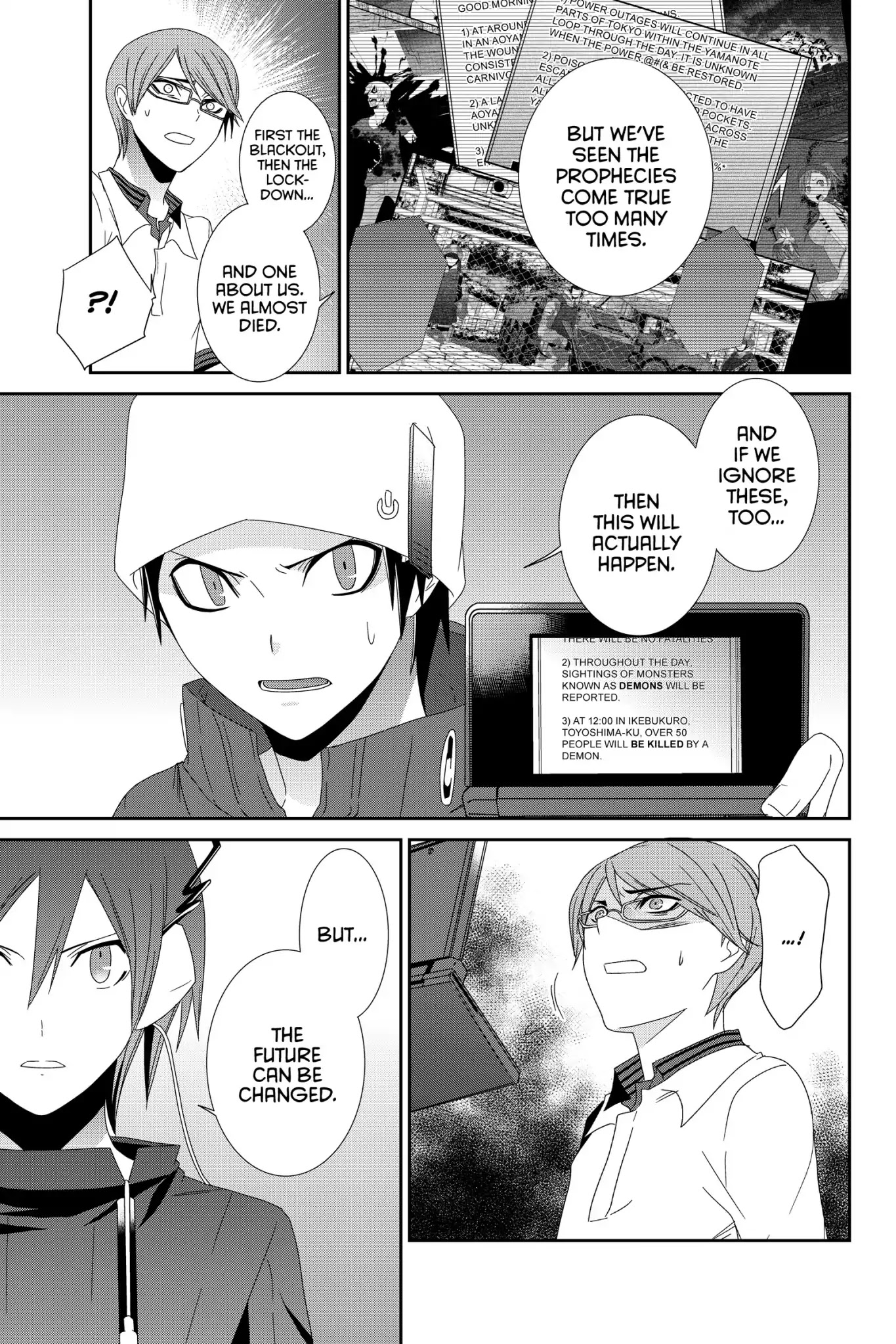 Devil Survivor Chapter 9 page 9 - Chapter 9: Vol.2 Survival 9: Friendship