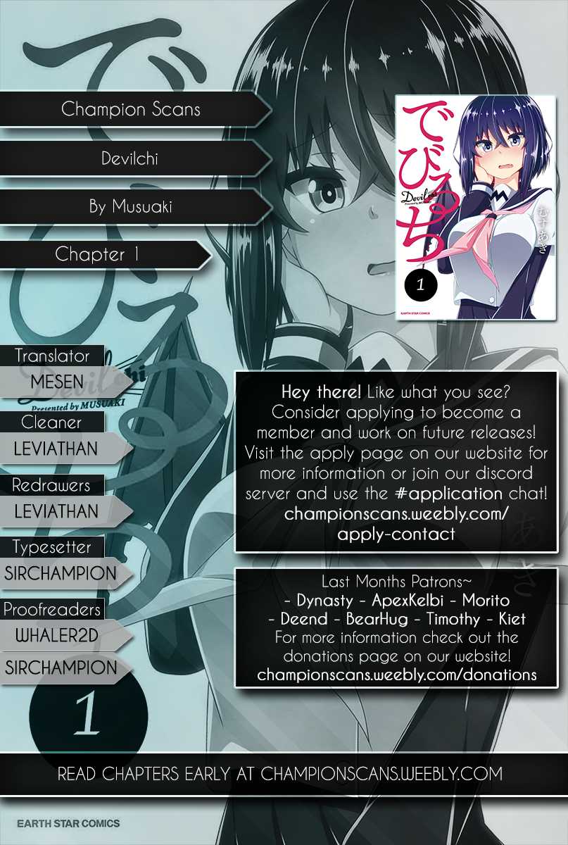 Devilchi Chapter 1 page 1 - Chapter 1: Contract