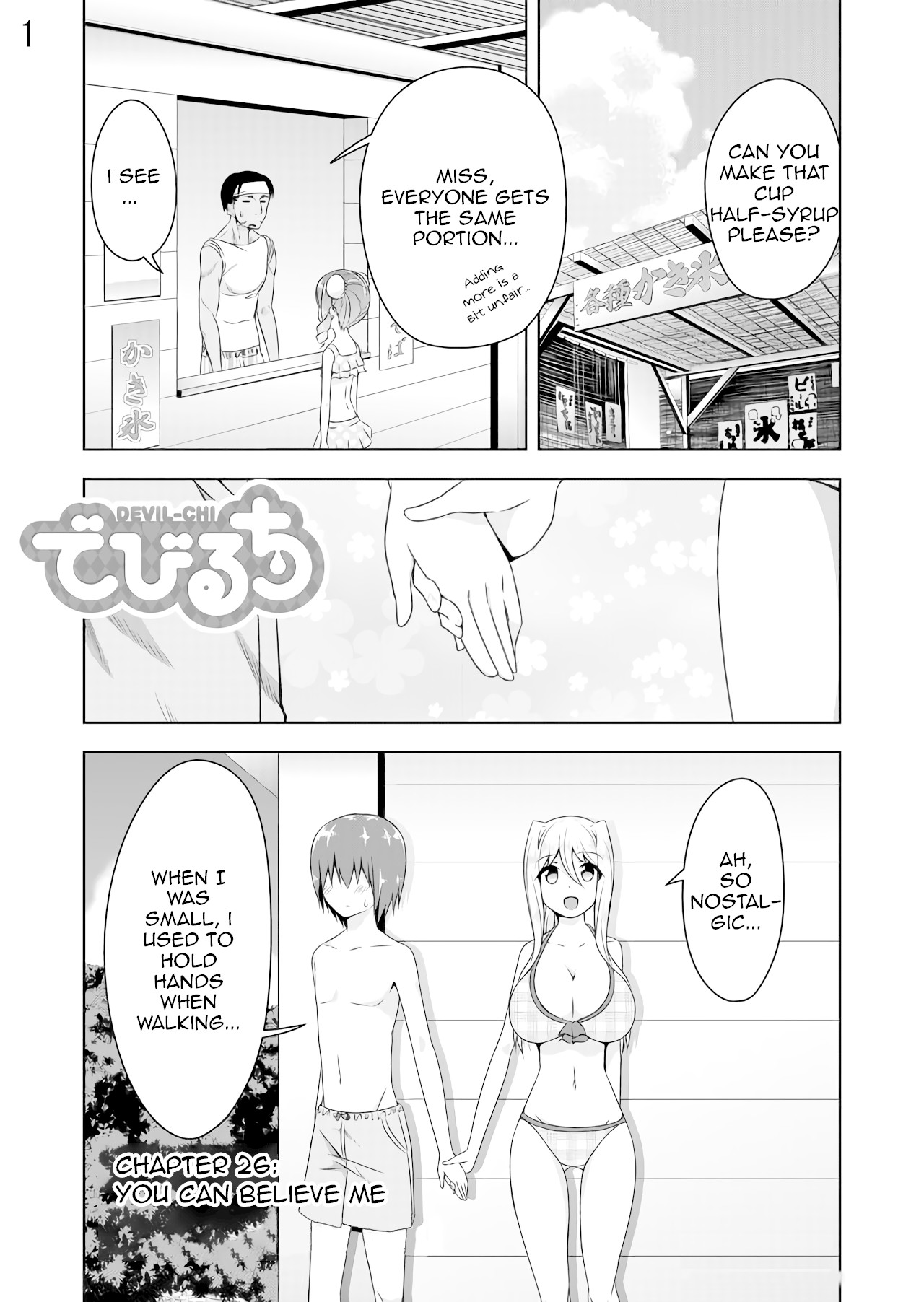 Devilchi Chapter 26 page 1 - Chapter 26: You Can Believe Me